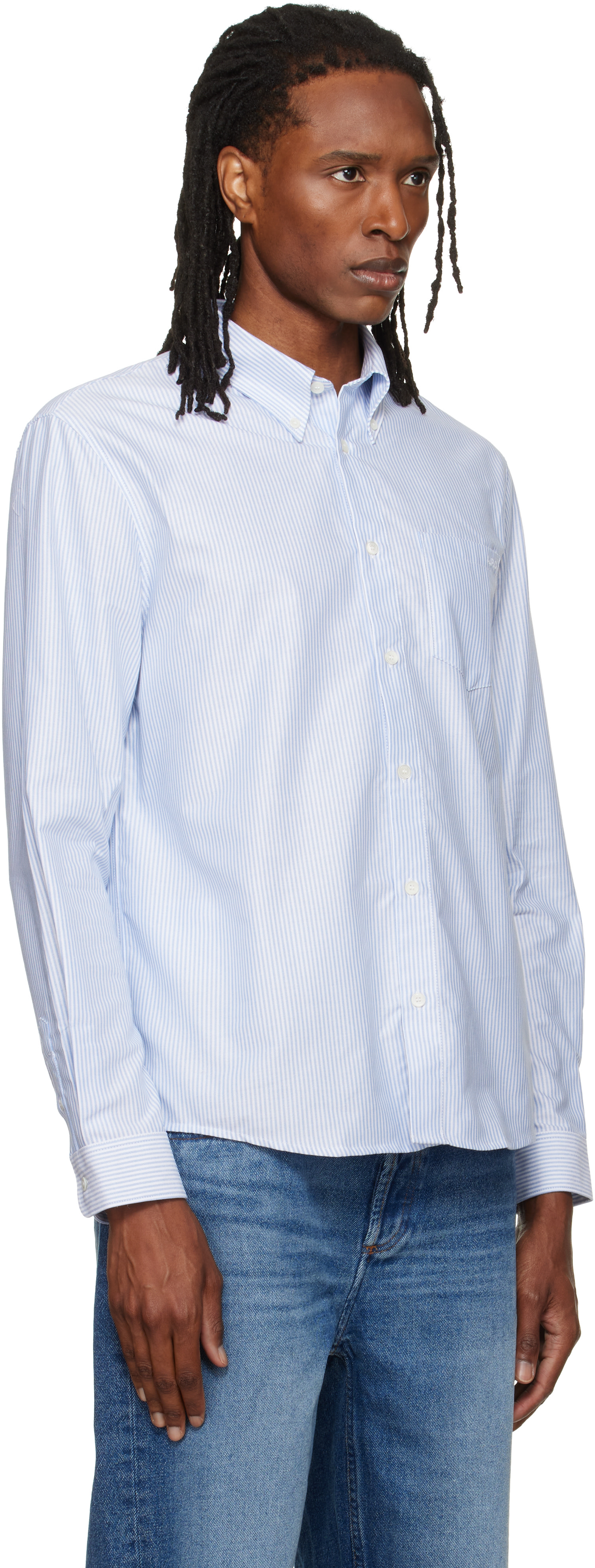A.P.C. - Blue New Greg Shirt