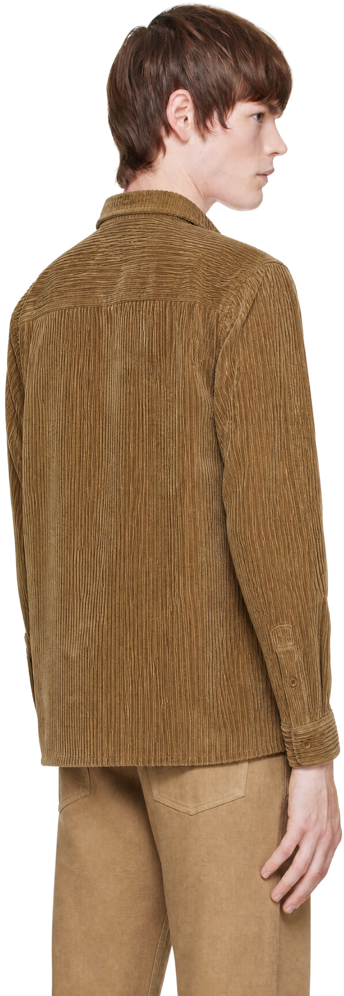 A.P.C. - Khaki Mateo Logo Shirt