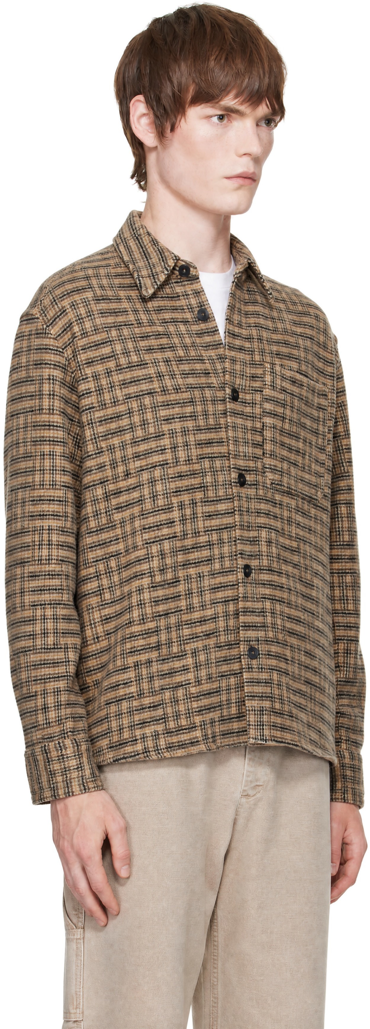 A.P.C. - Beige Baptiste Overshirt