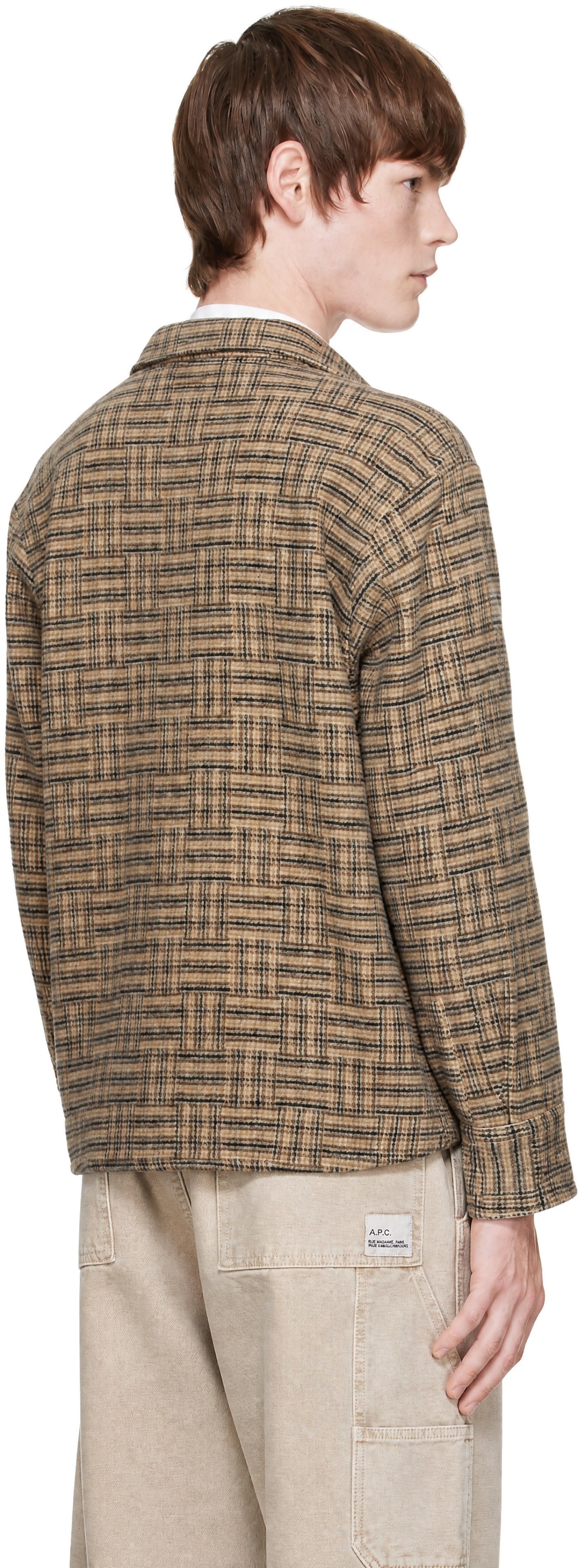 A.P.C. - Beige Baptiste Overshirt