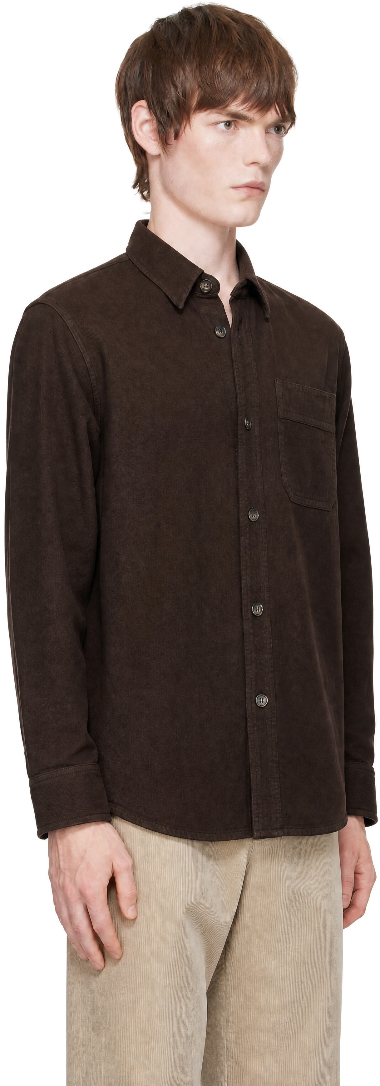 A.P.C. - Brown Basile Overshirt