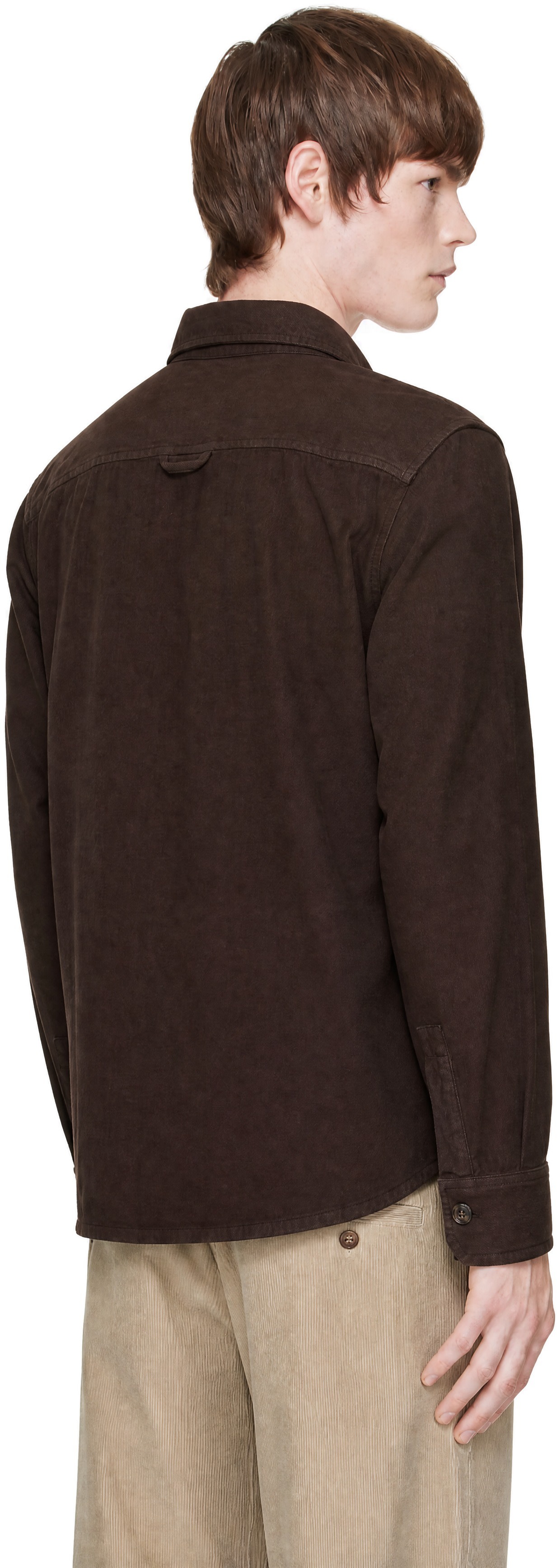 A.P.C. - Brown Basile Overshirt