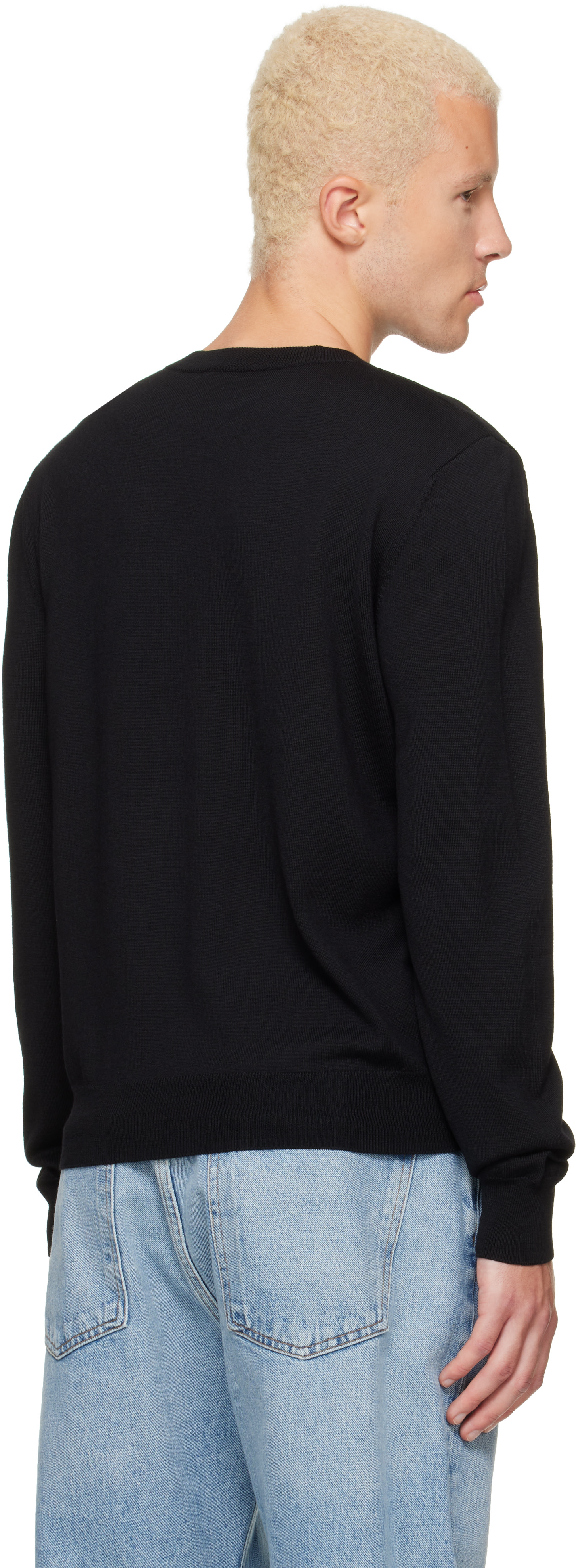 A.P.C. - Black Matthieu Wool Sweater