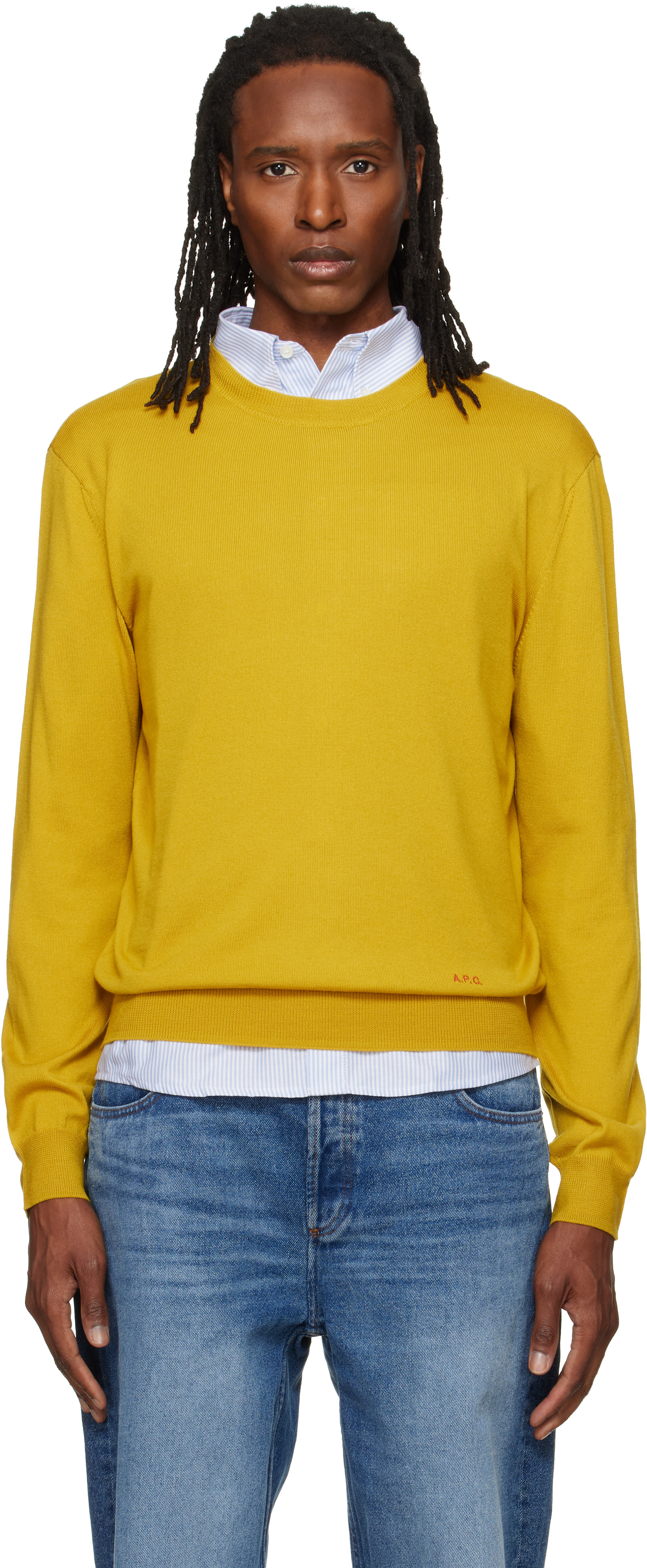 A.P.C. - Yellow Wool Sweater