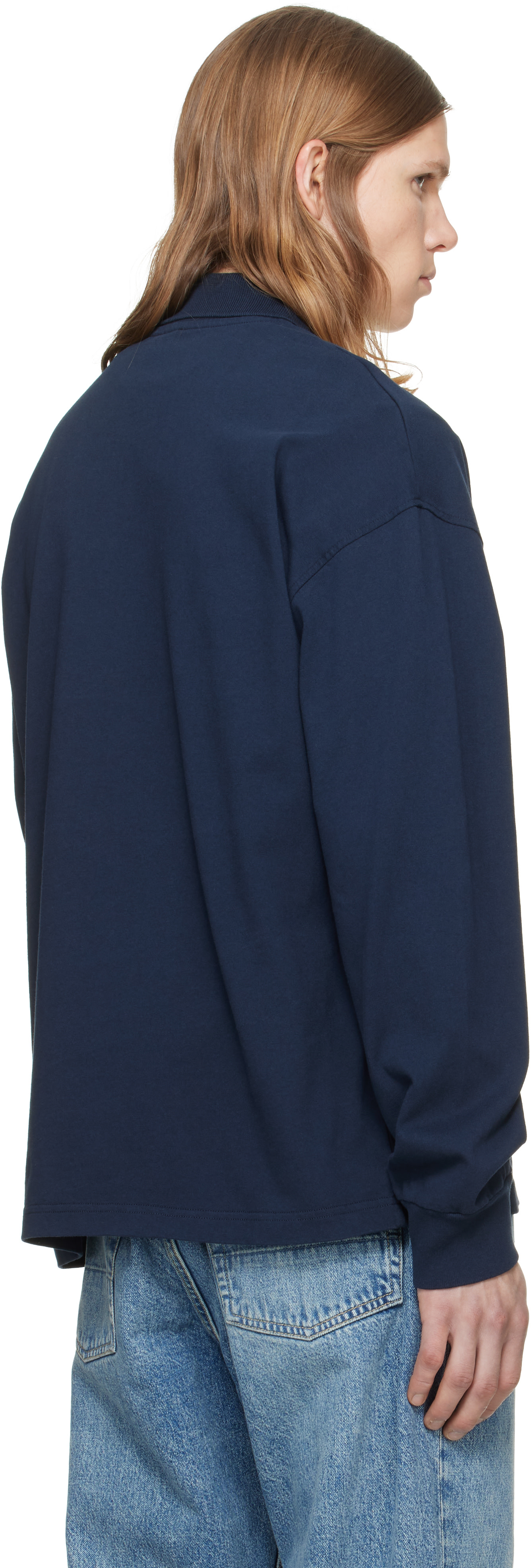 A.P.C. - Navy Rugby Polo