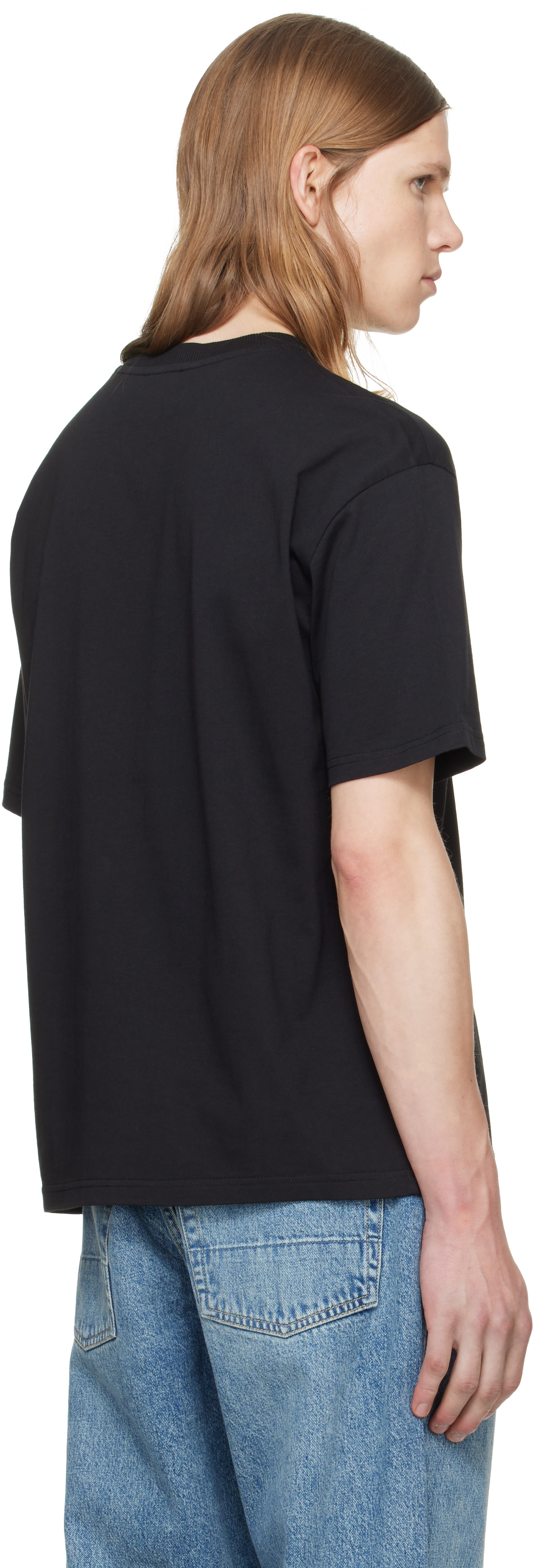 A.P.C. - ブラック Boxy Micro Logo Tシャツ