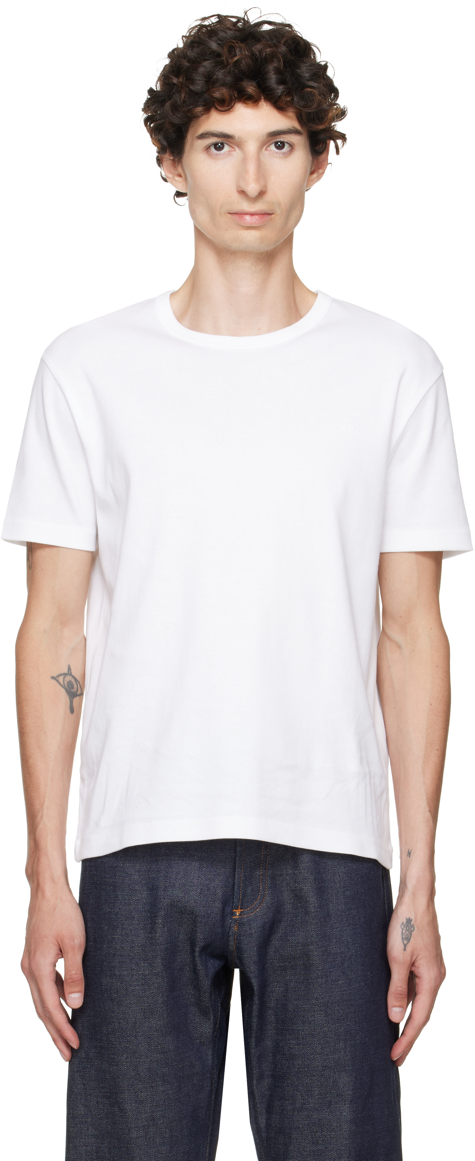 A.P.C. - T-shirt Jacob blanc