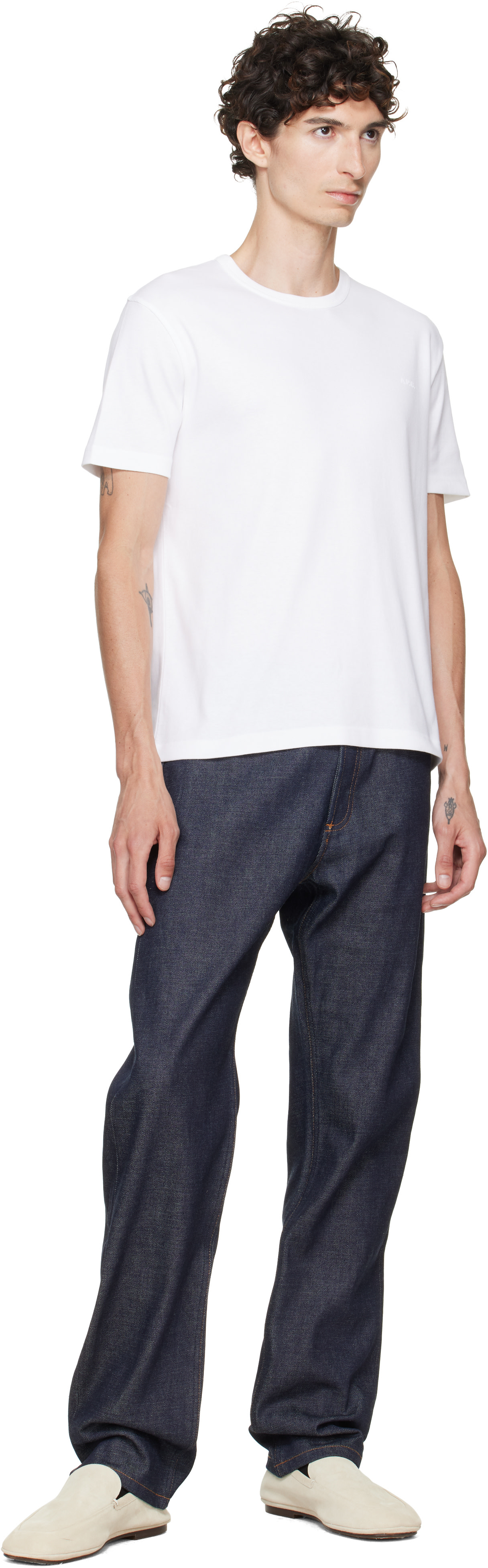 A.P.C. - T-shirt Jacob blanc