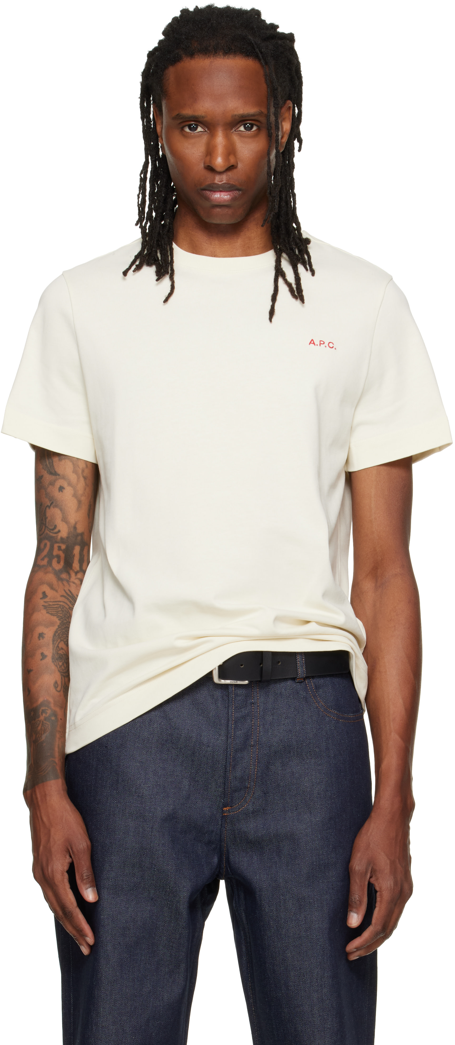 A.P.C. - Off-White Oliver T-shirt