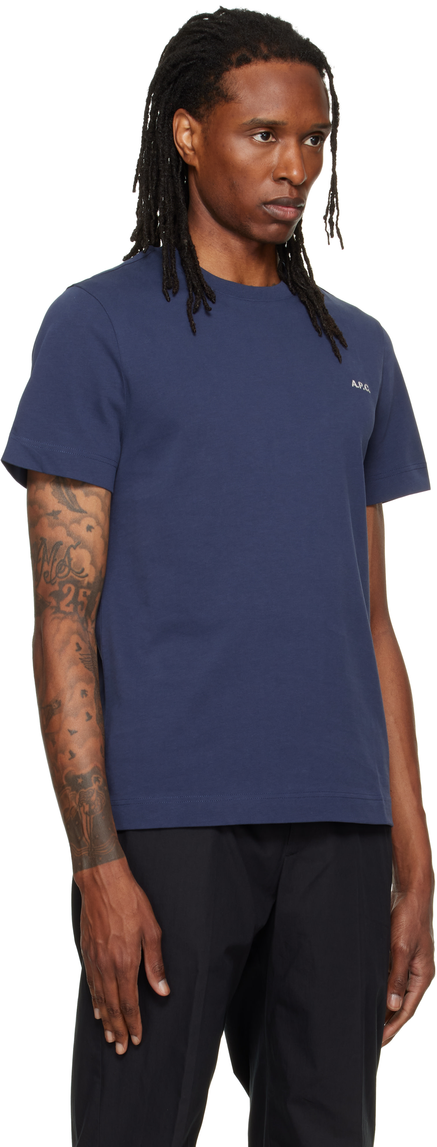 A.P.C. - ネイビー Oliver Tシャツ