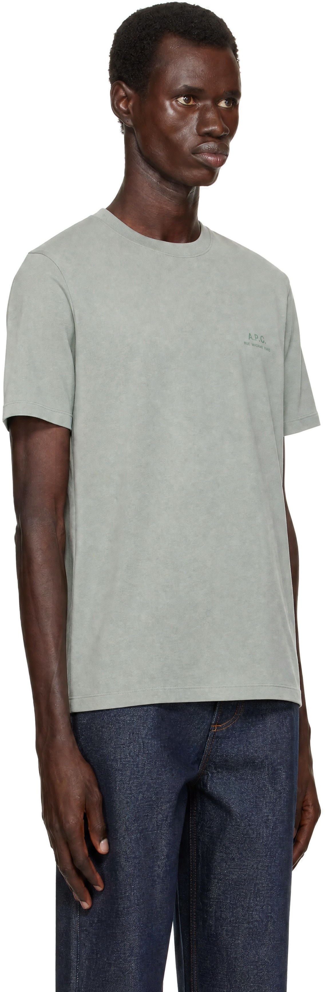 A.P.C. - Green Logo T-shirt