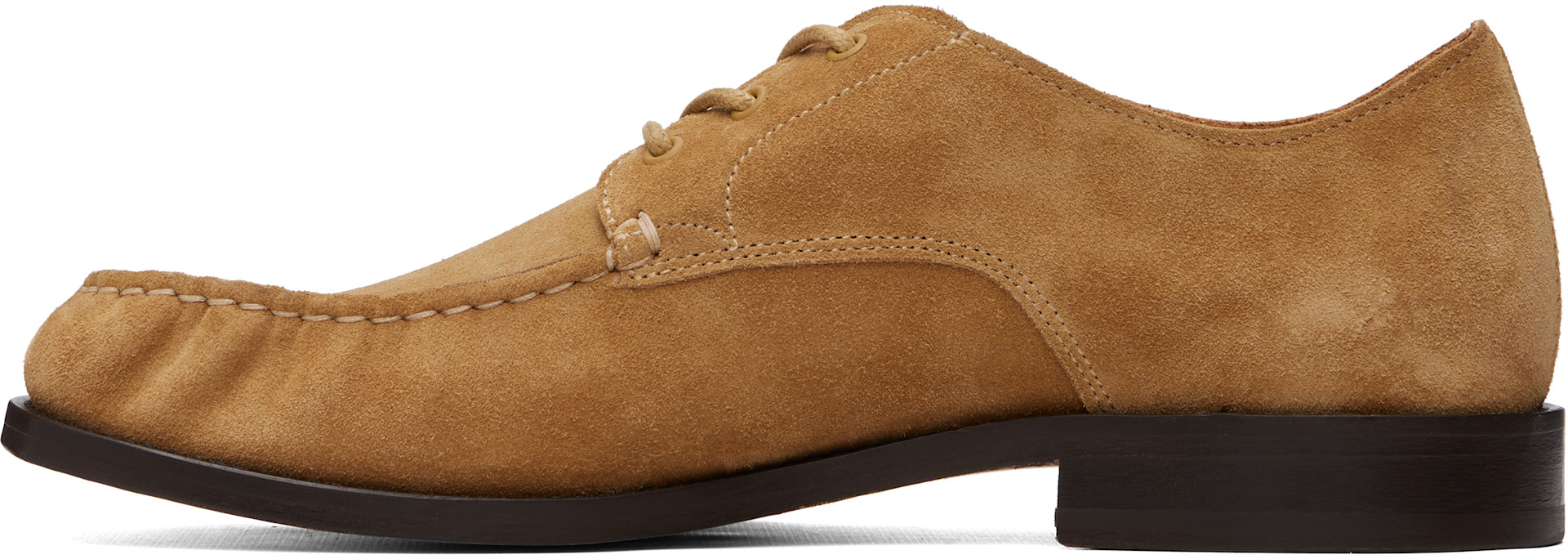 A.P.C. - Tan Suede Derbys