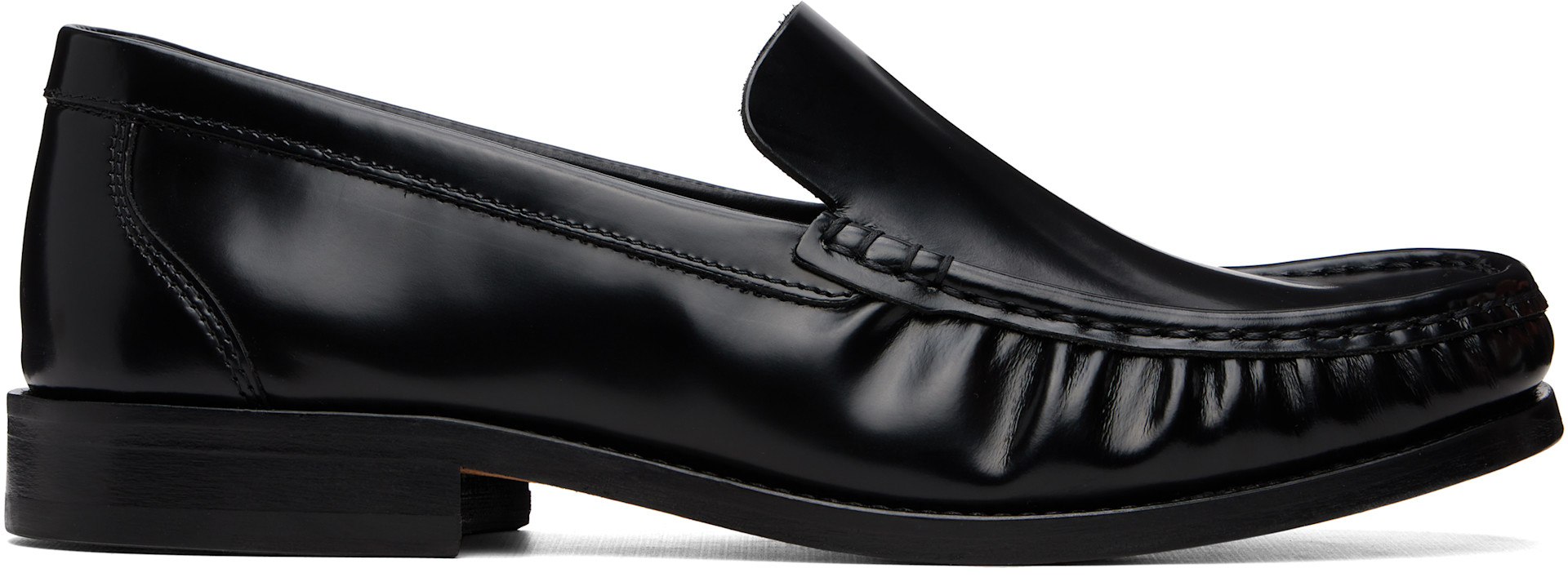 A.P.C. - Black Leather Loafers