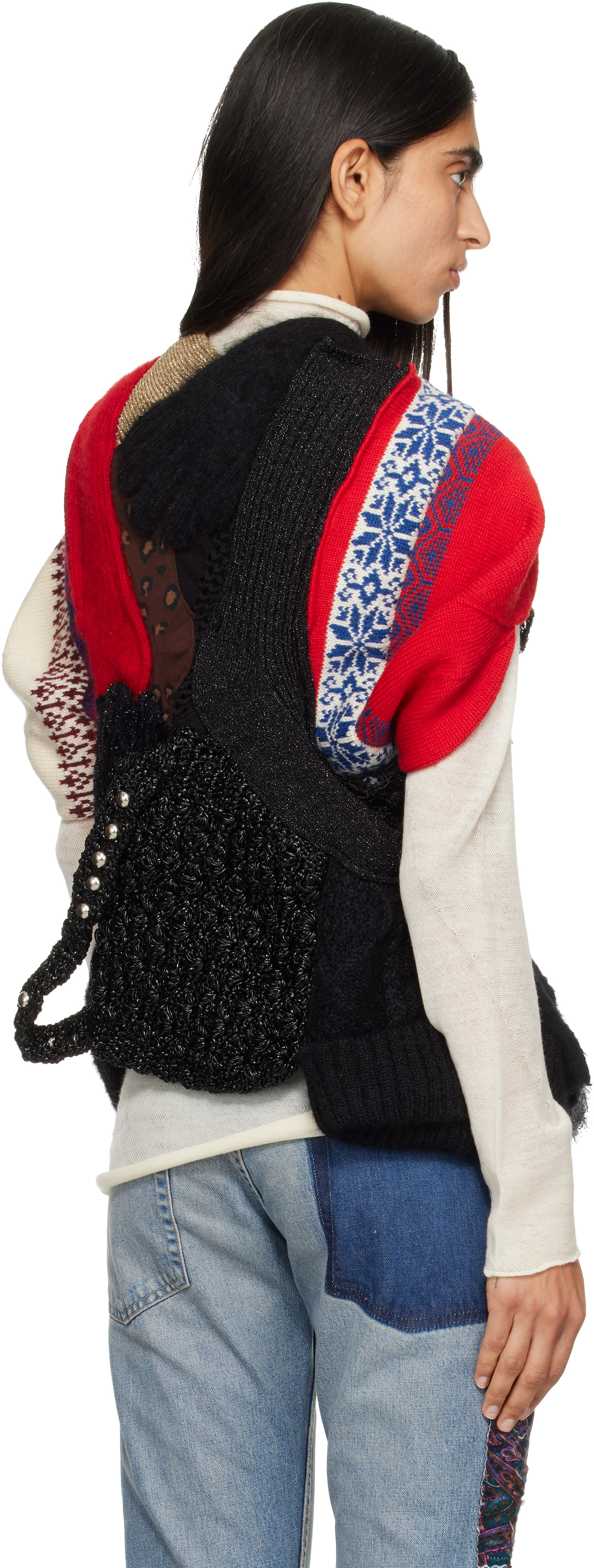 Junya Watanabe - Multicolor Patchwork Cardigan