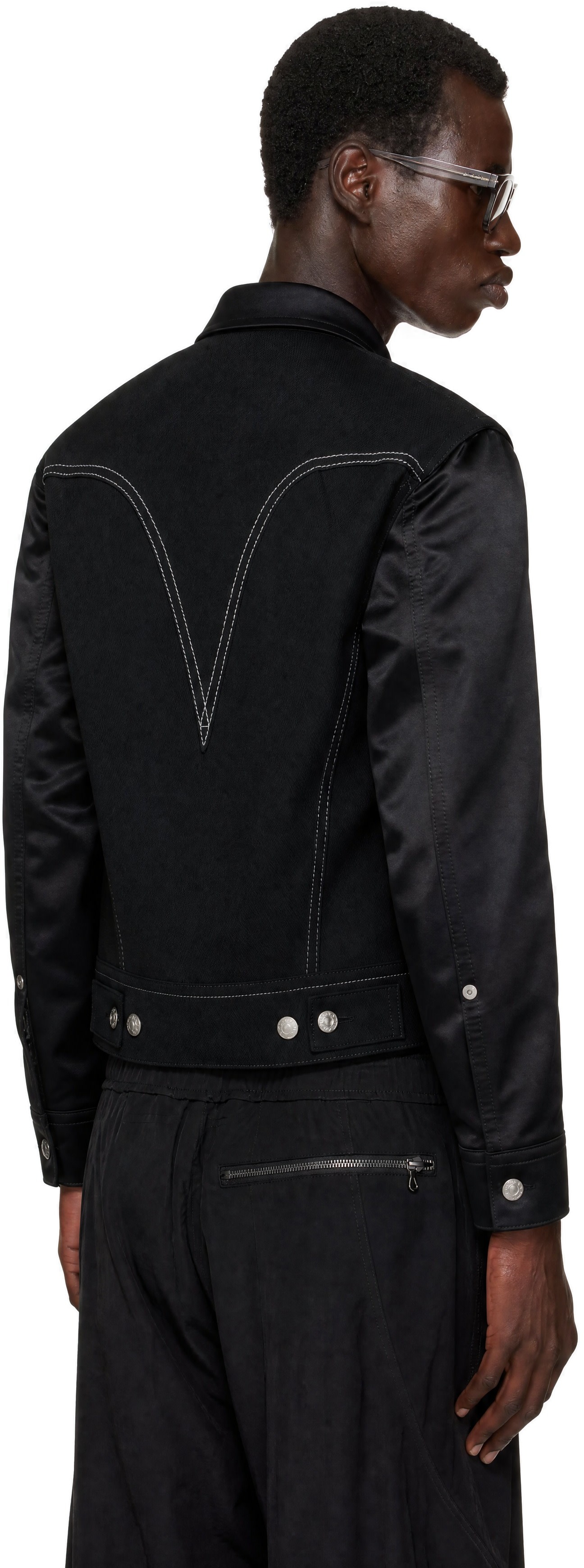 Junya Watanabe - Black Levi's Edition Paneled Jacket