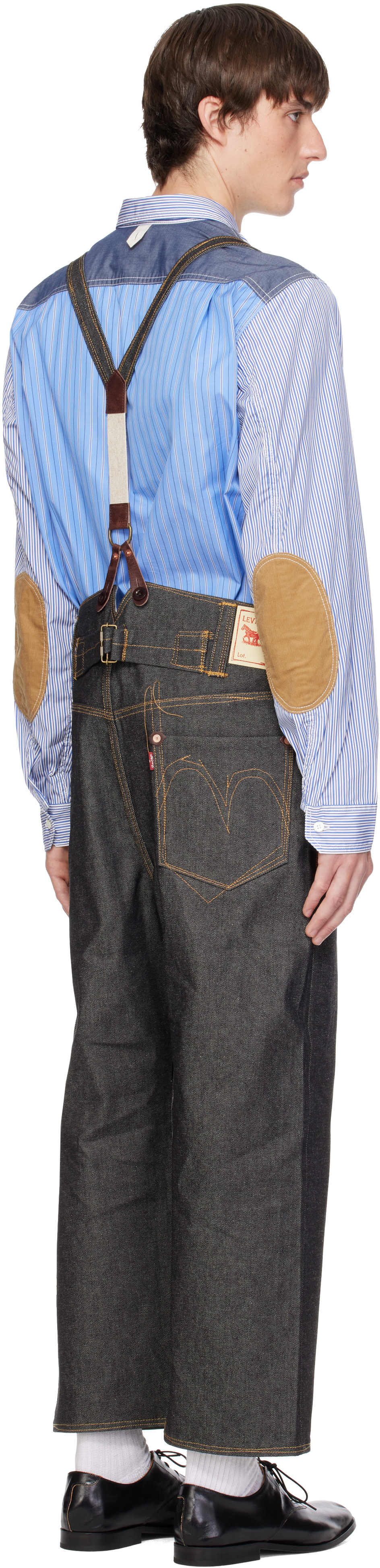 Junya Watanabe - Black Levi's Edition Suspender Jeans