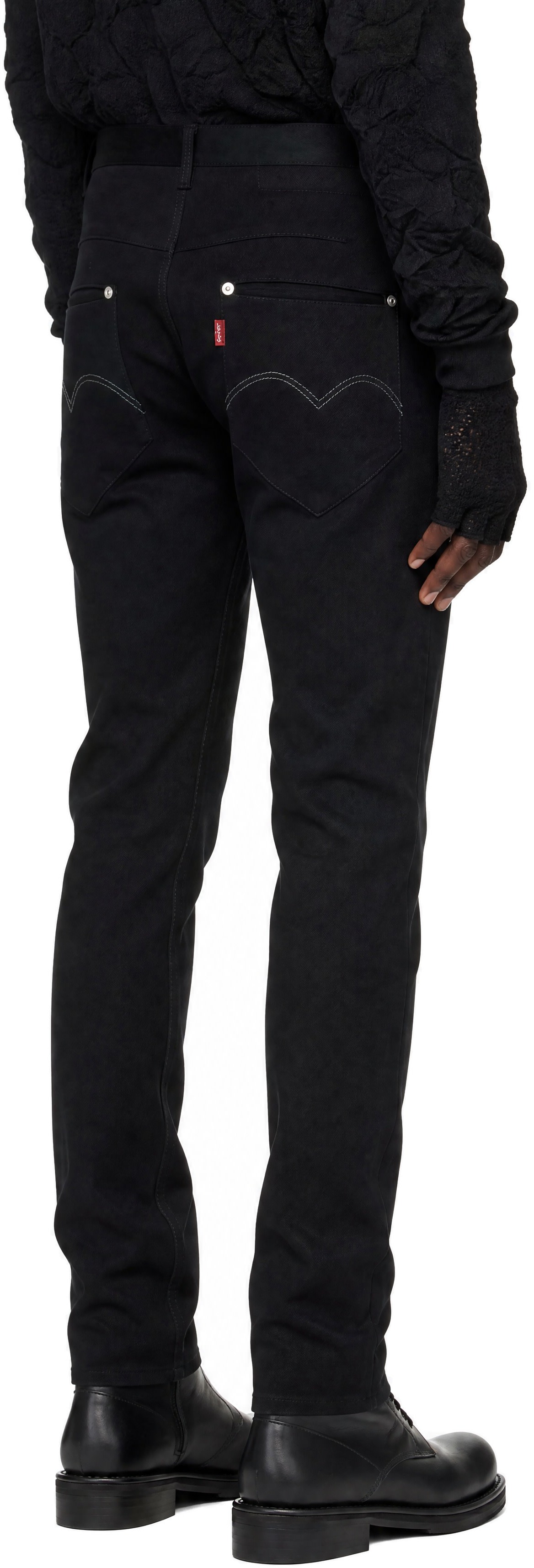 Junya Watanabe - Black Levi's Edition Wool Trousers
