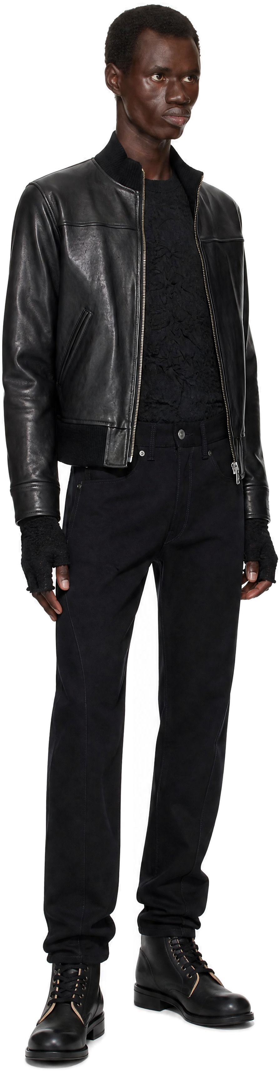 Junya Watanabe - Black Levi's Edition Wool Trousers