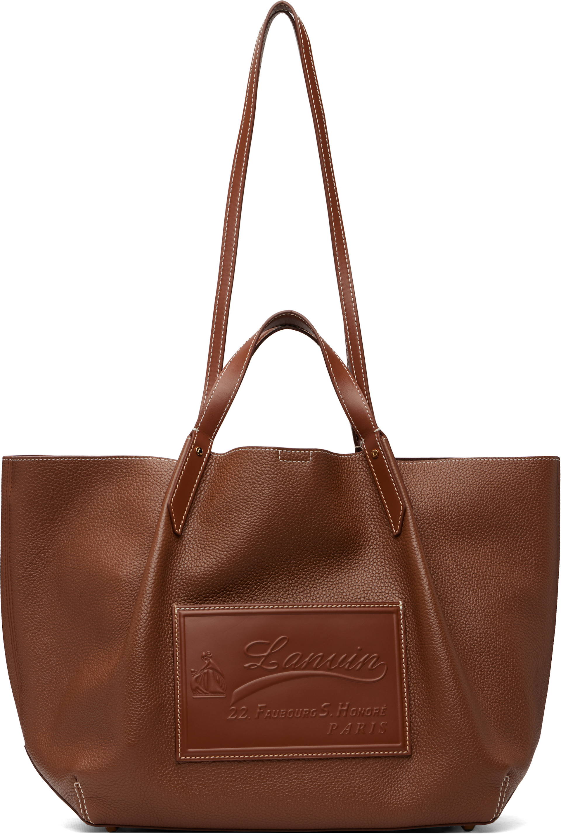 Lanvin - Cabas Catch by Lanvin brun