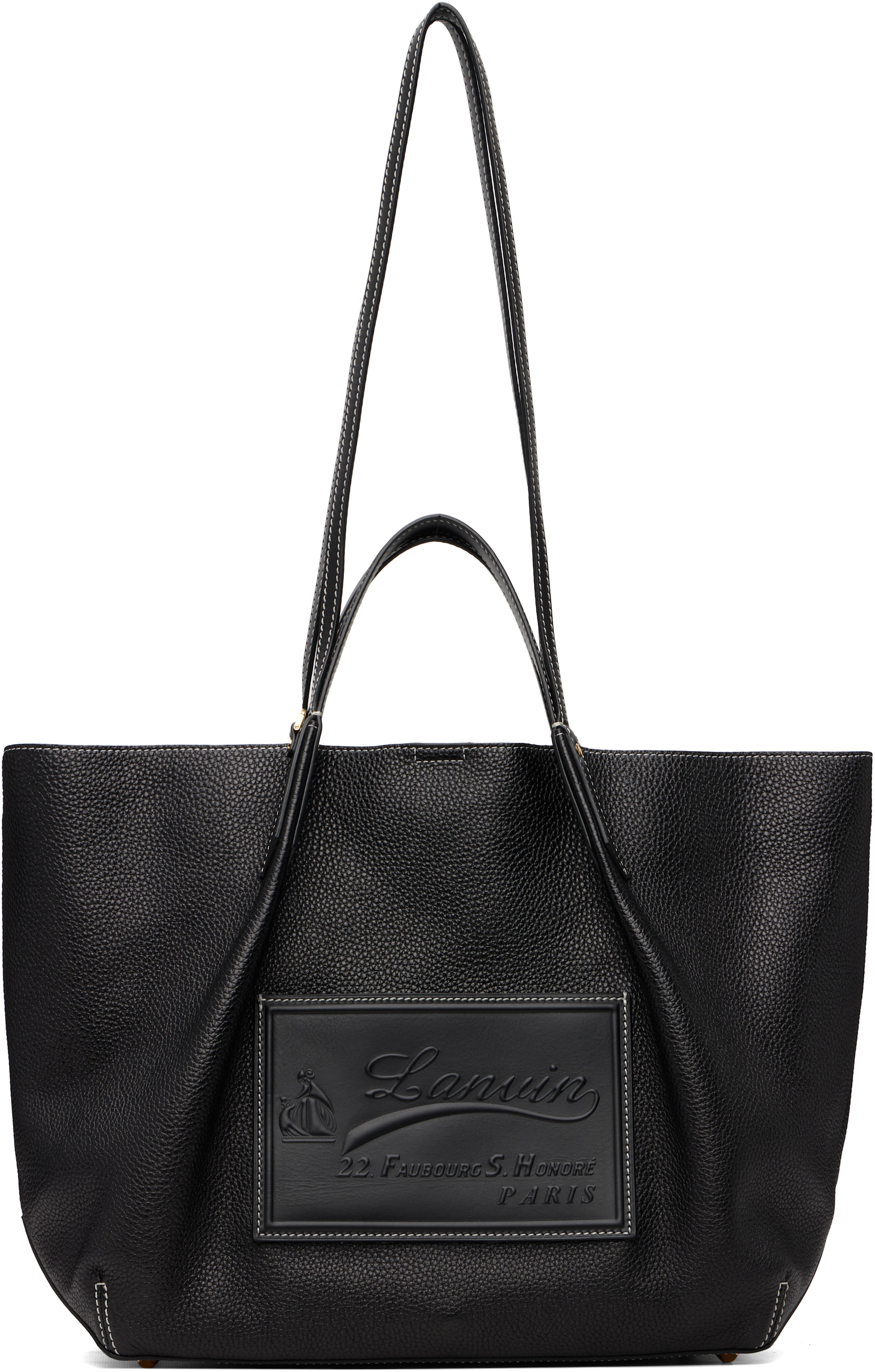 Lanvin - Cabas Catch by Lanvin noir