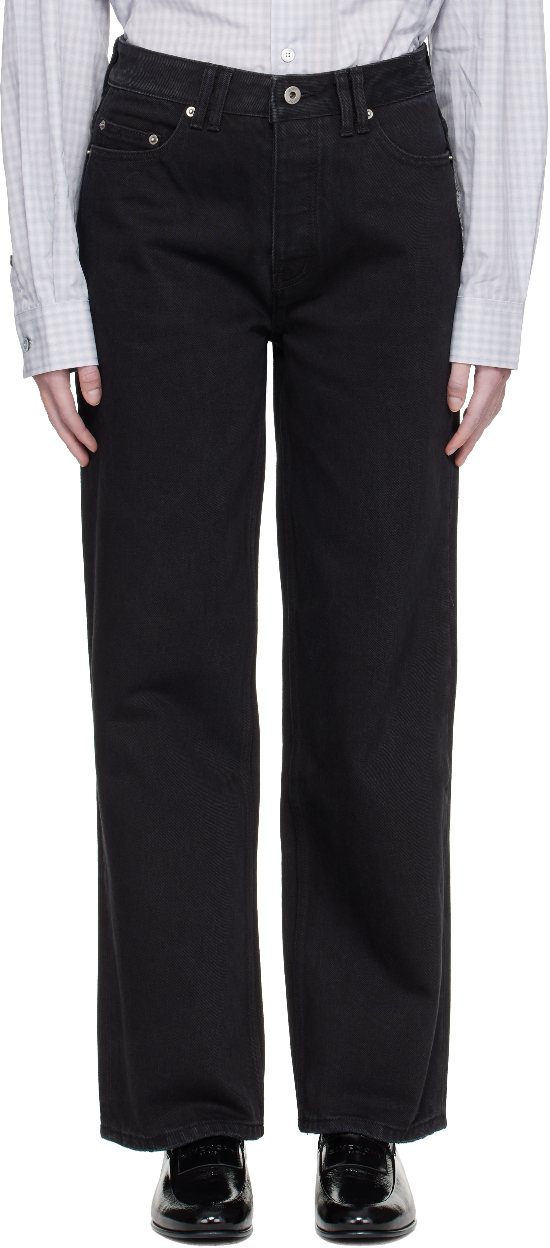 COOR - Black Straight Jeans