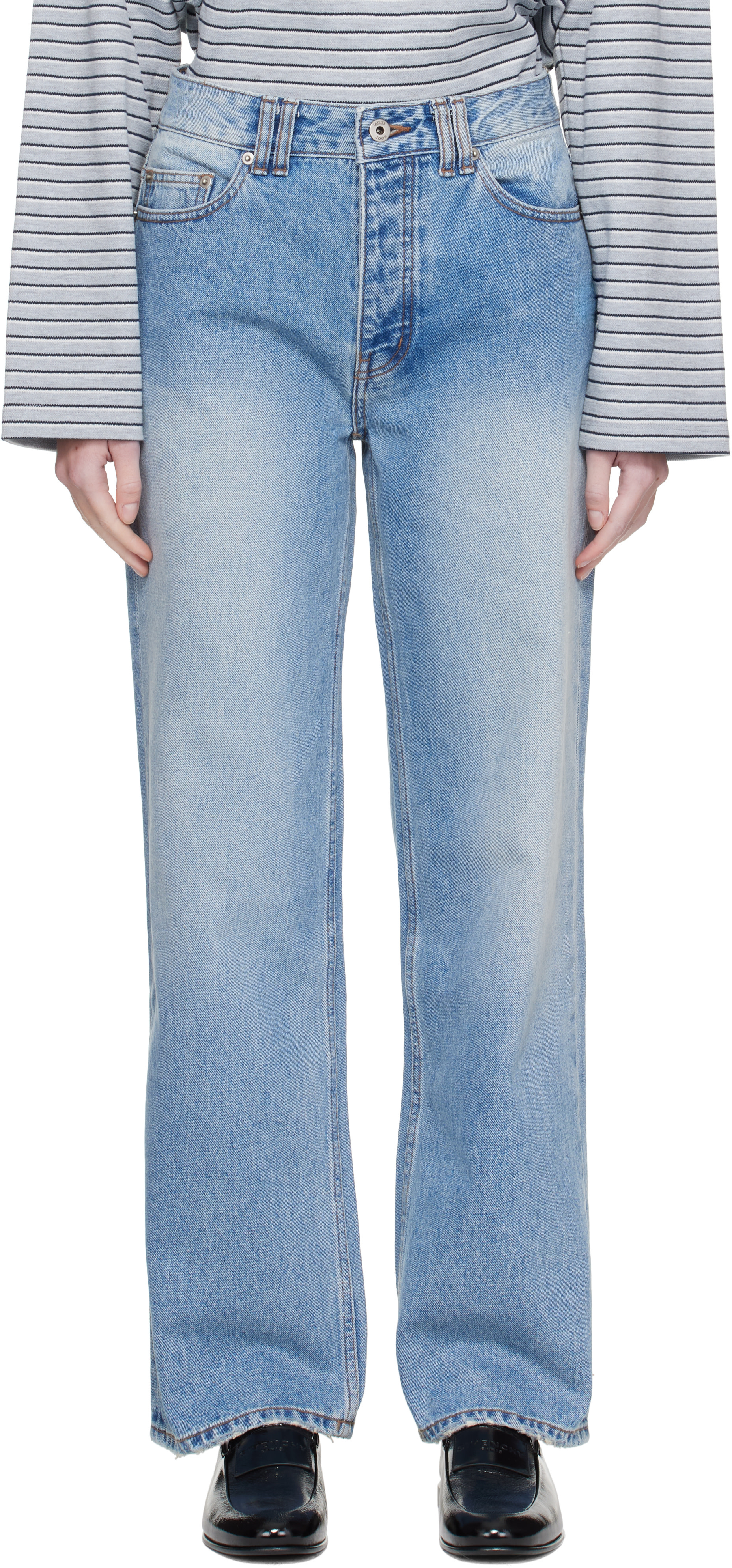 COOR - Blue Straight Jeans