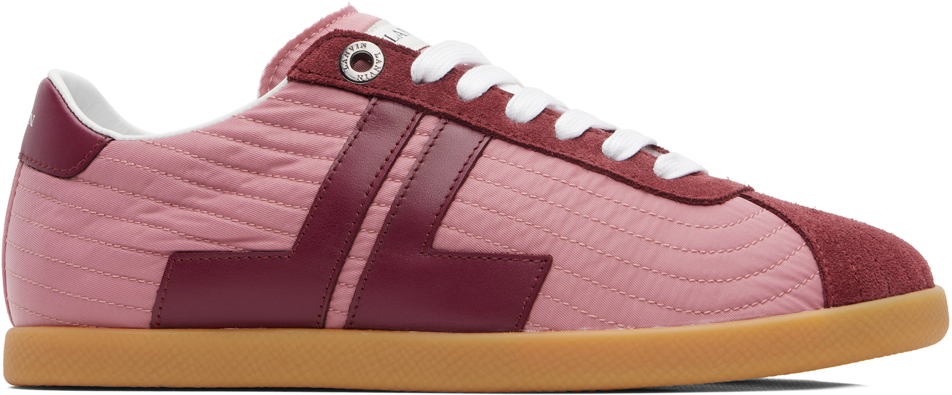 Lanvin: ピンク Glen 2.0 スニーカー | SSENSE 日本