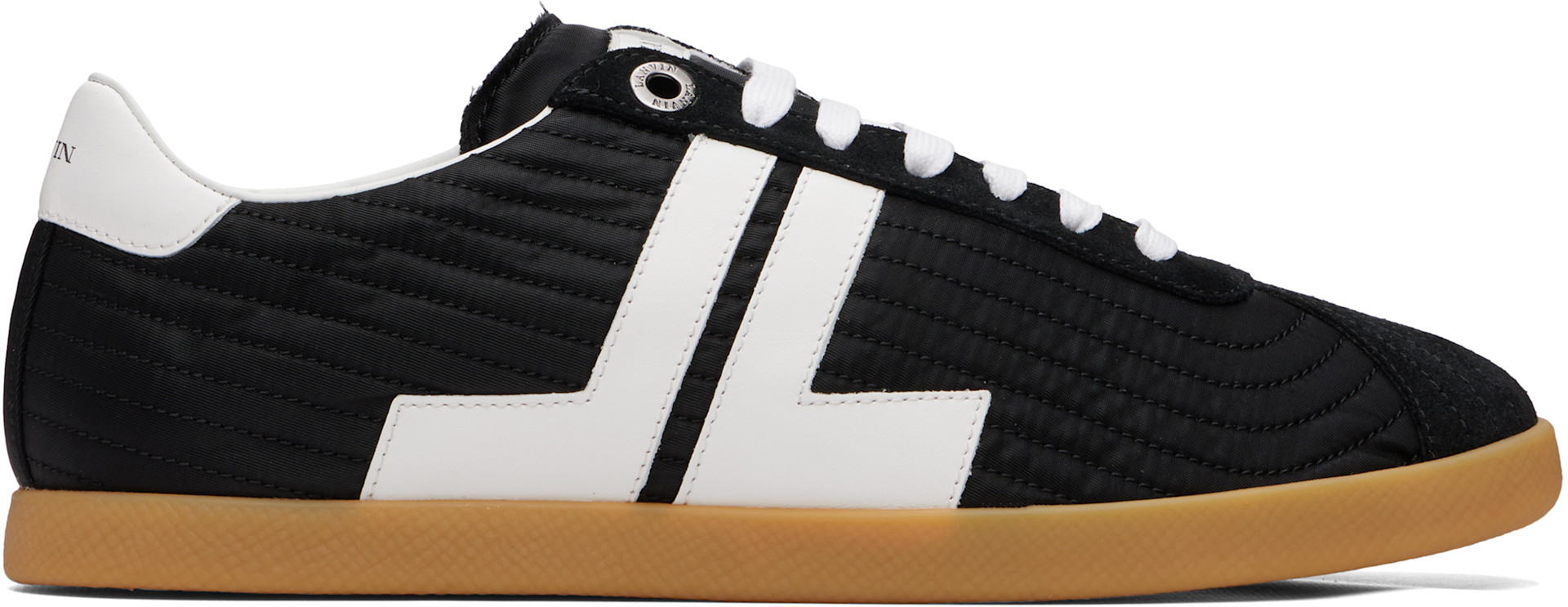 Lanvin: Black Glen 2.0 Sneakers | SSENSE