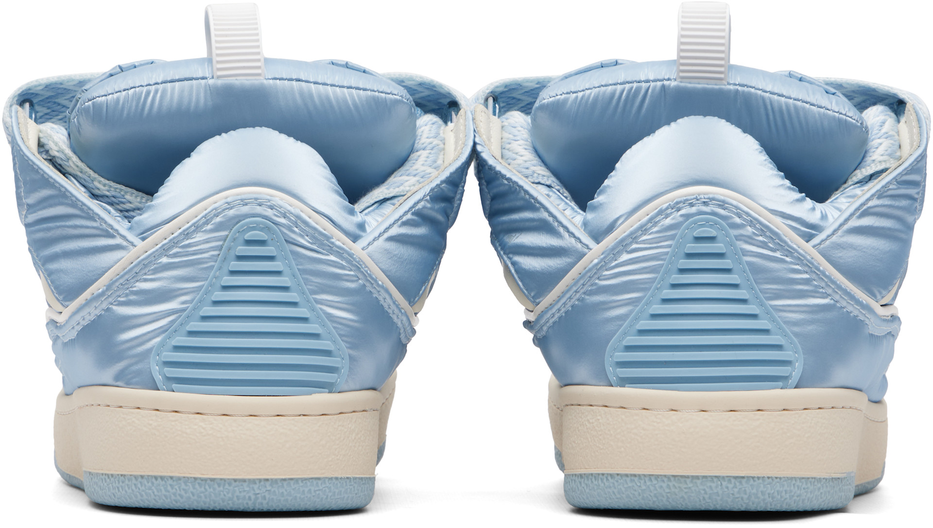 LANVIN スニーカー 43 水色 Lanvin: ブルー Nylon Curb スニーカー | SSENSE 日本