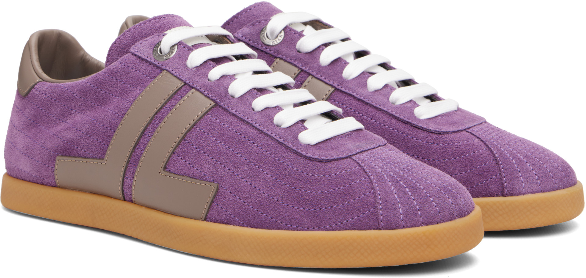 Lanvin - Baskets Glen 2.0 mauves