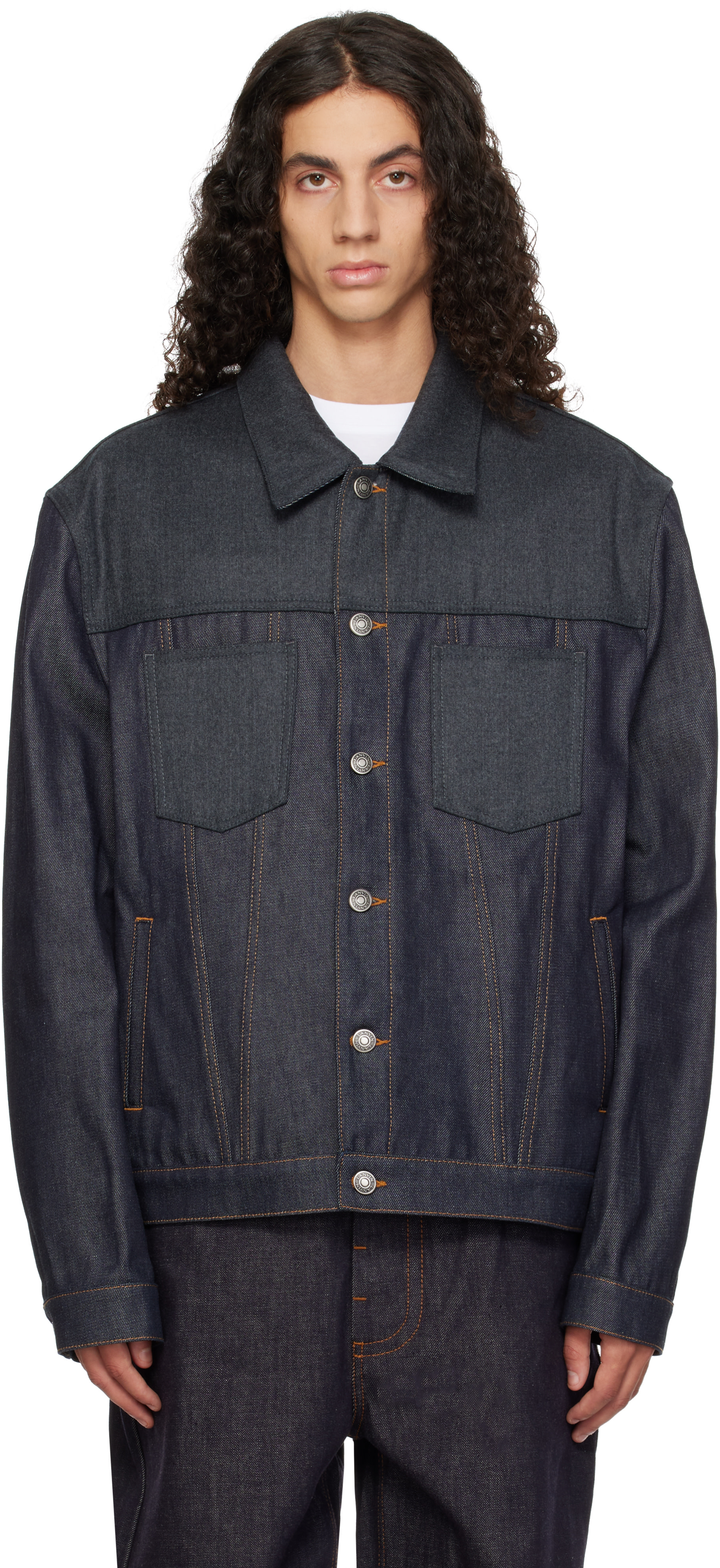 Lanvin - Blue Classic Denim Jacket