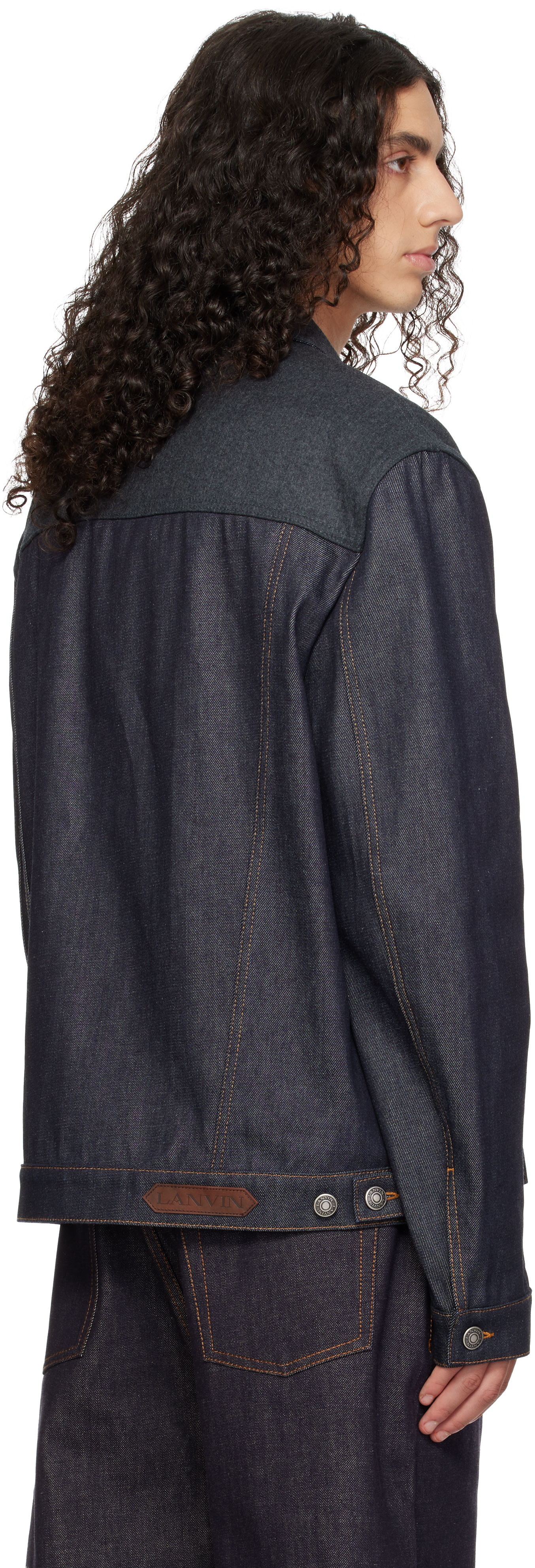 Lanvin - Blue Classic Denim Jacket
