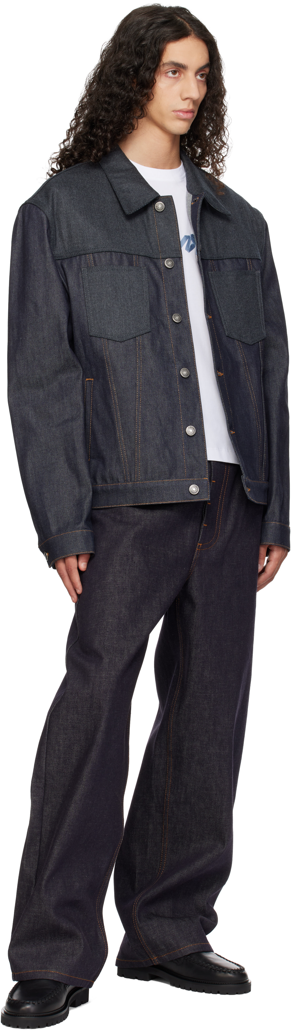 Lanvin - Blue Classic Denim Jacket