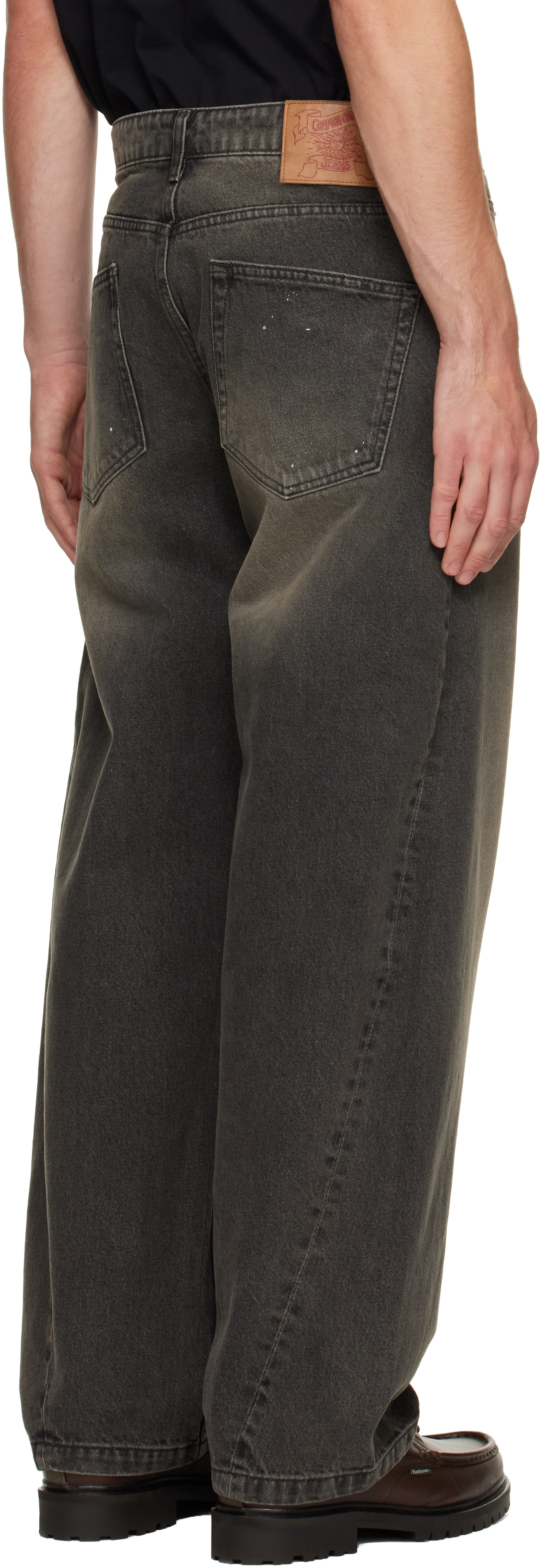 COOR - Brown Back Side Washed Jeans