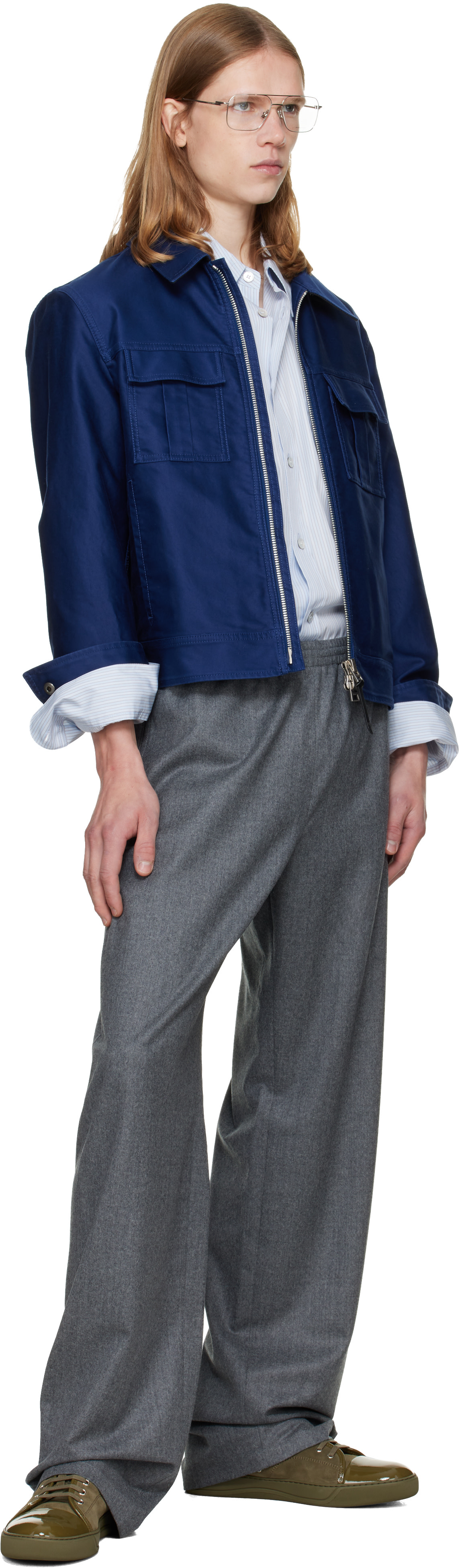 Lanvin - Pantalon de pyjama gris