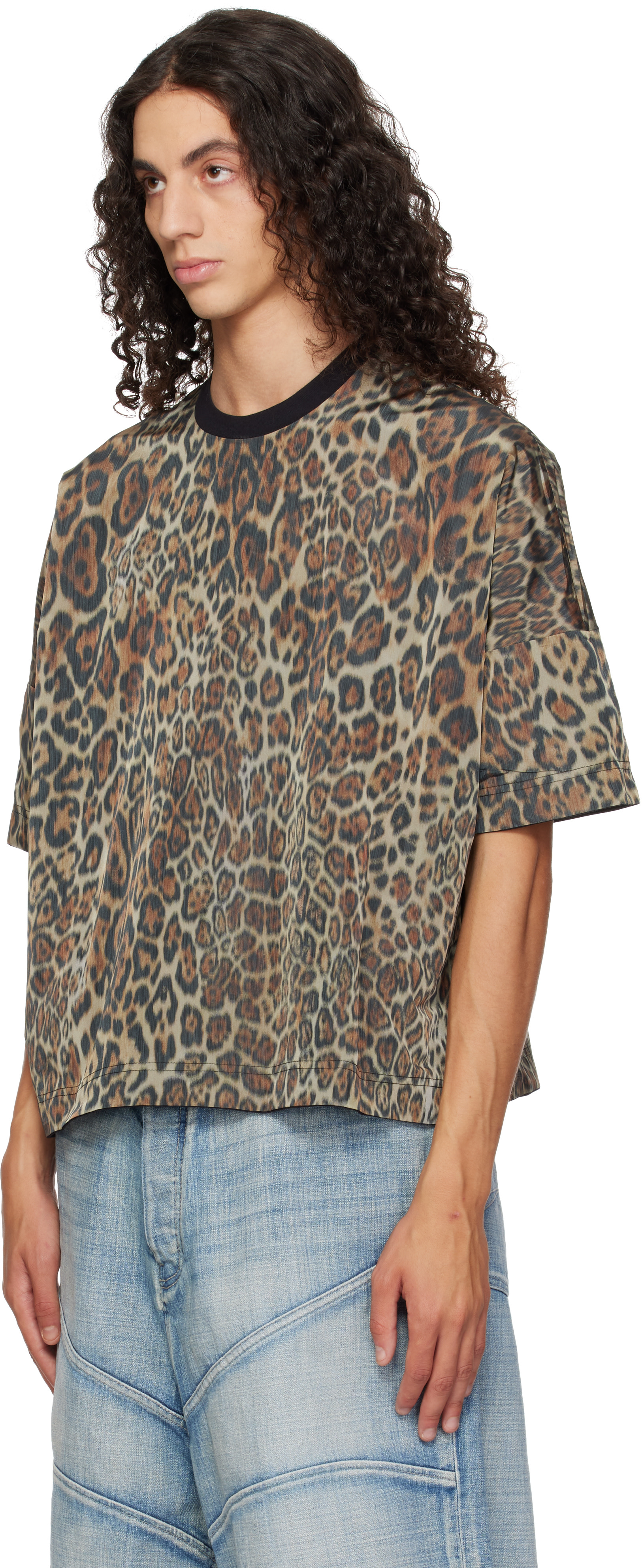 Lanvin - ブラック リバーシブル コットン プリントTシャツ