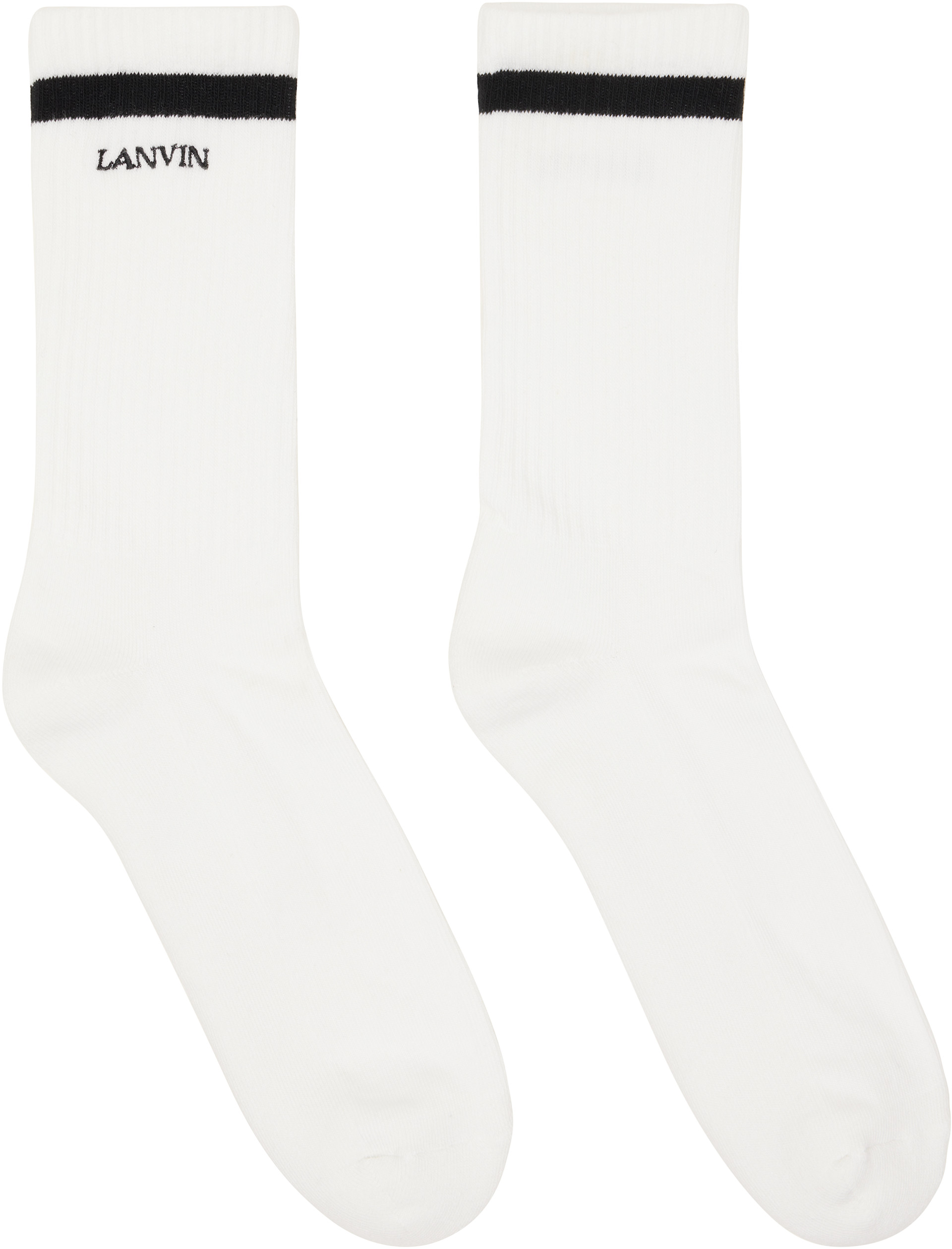 Lanvin - White Classic Socks