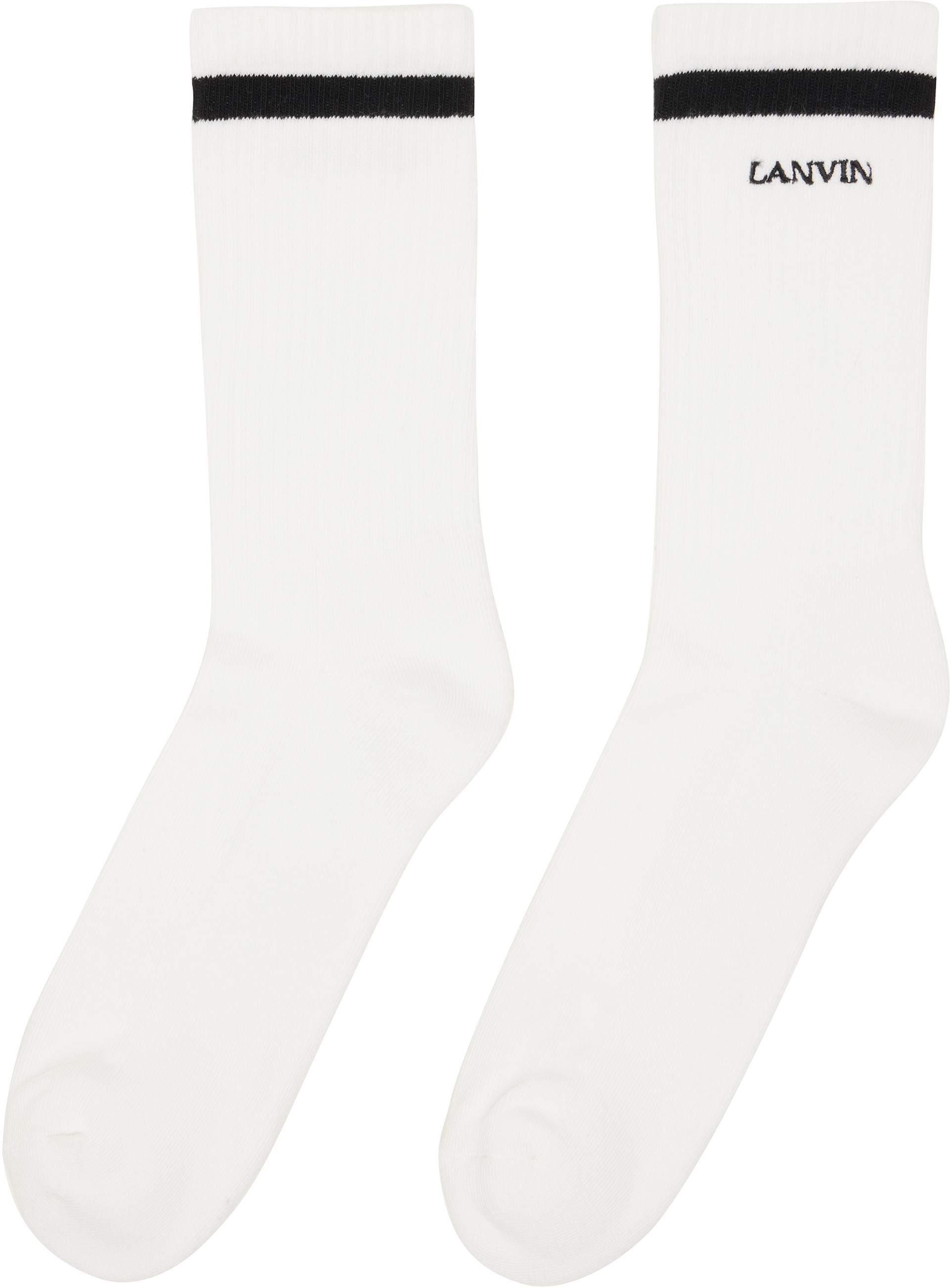 Lanvin - White Classic Socks
