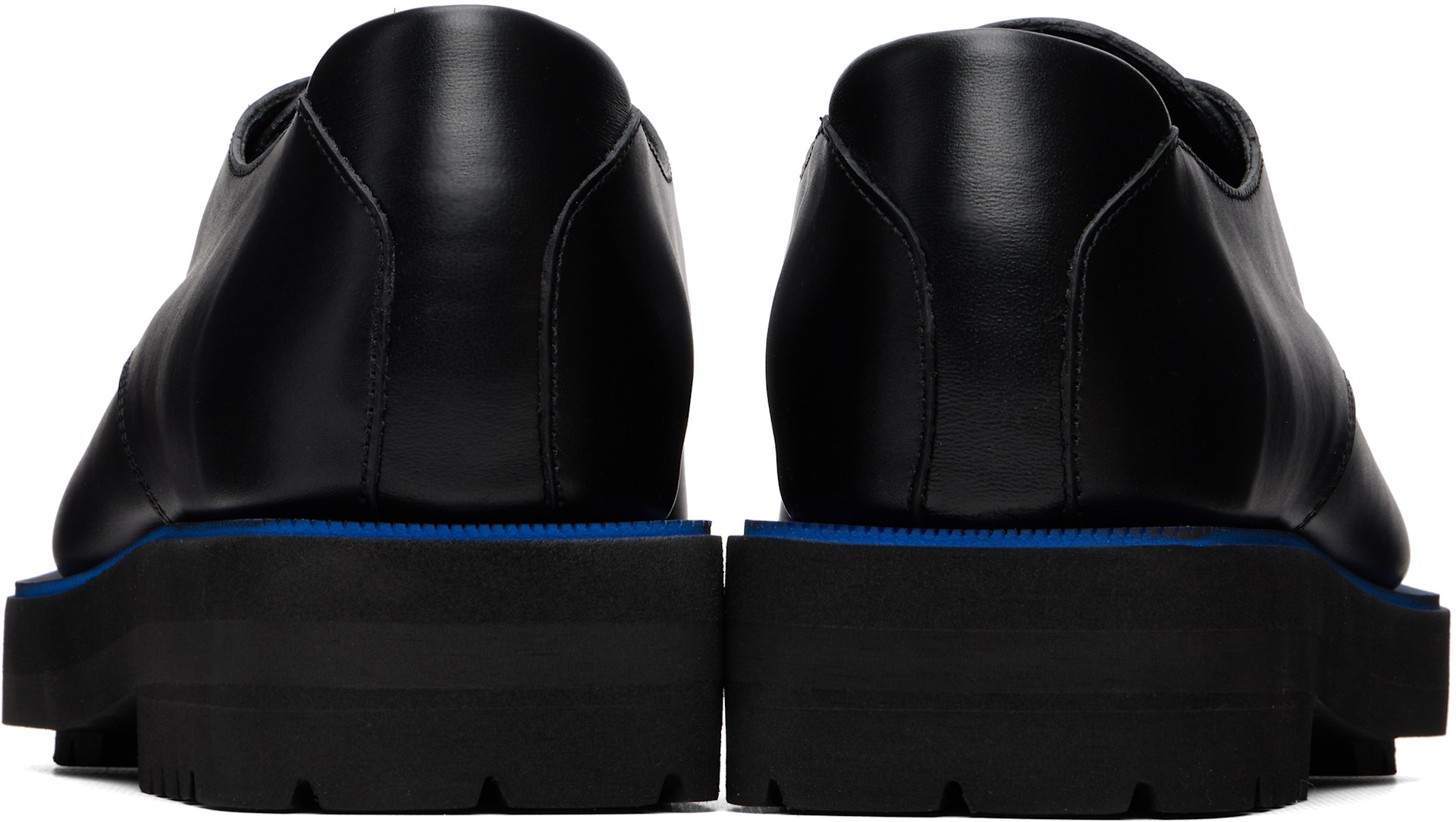 Lanvin - Black Soft Leather Derbys