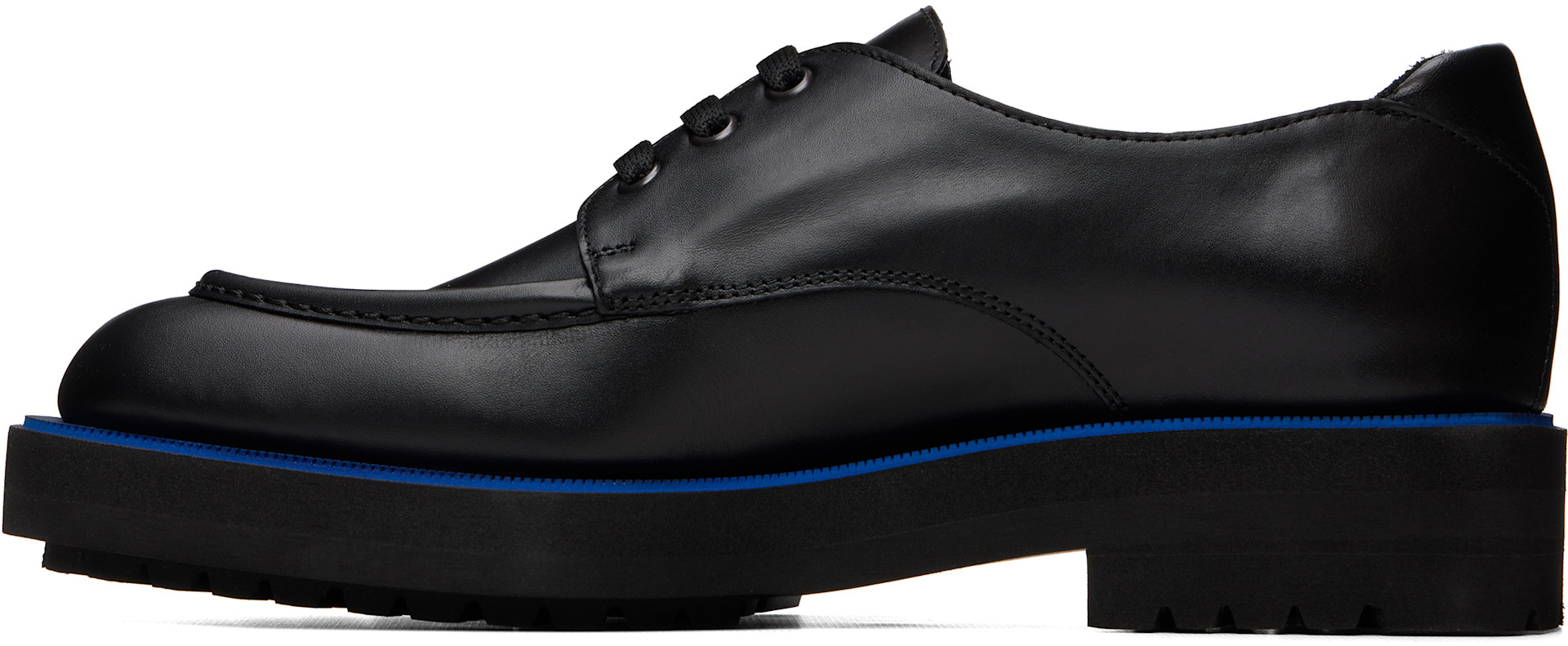 Lanvin - Black Soft Leather Derbys