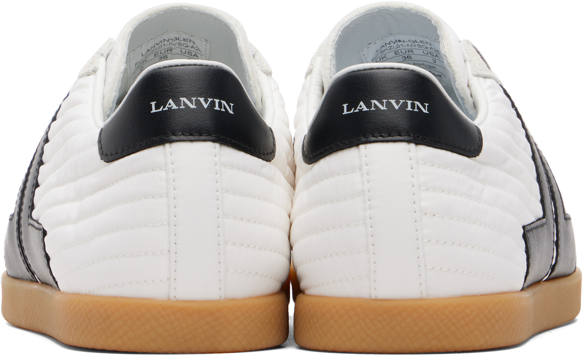 Lanvin - 화이트 글렌 2.0 스니커즈
