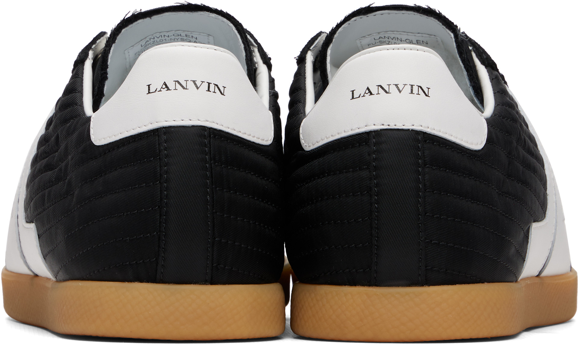 Lanvin - 블랙 글렌 2.0 스니커즈