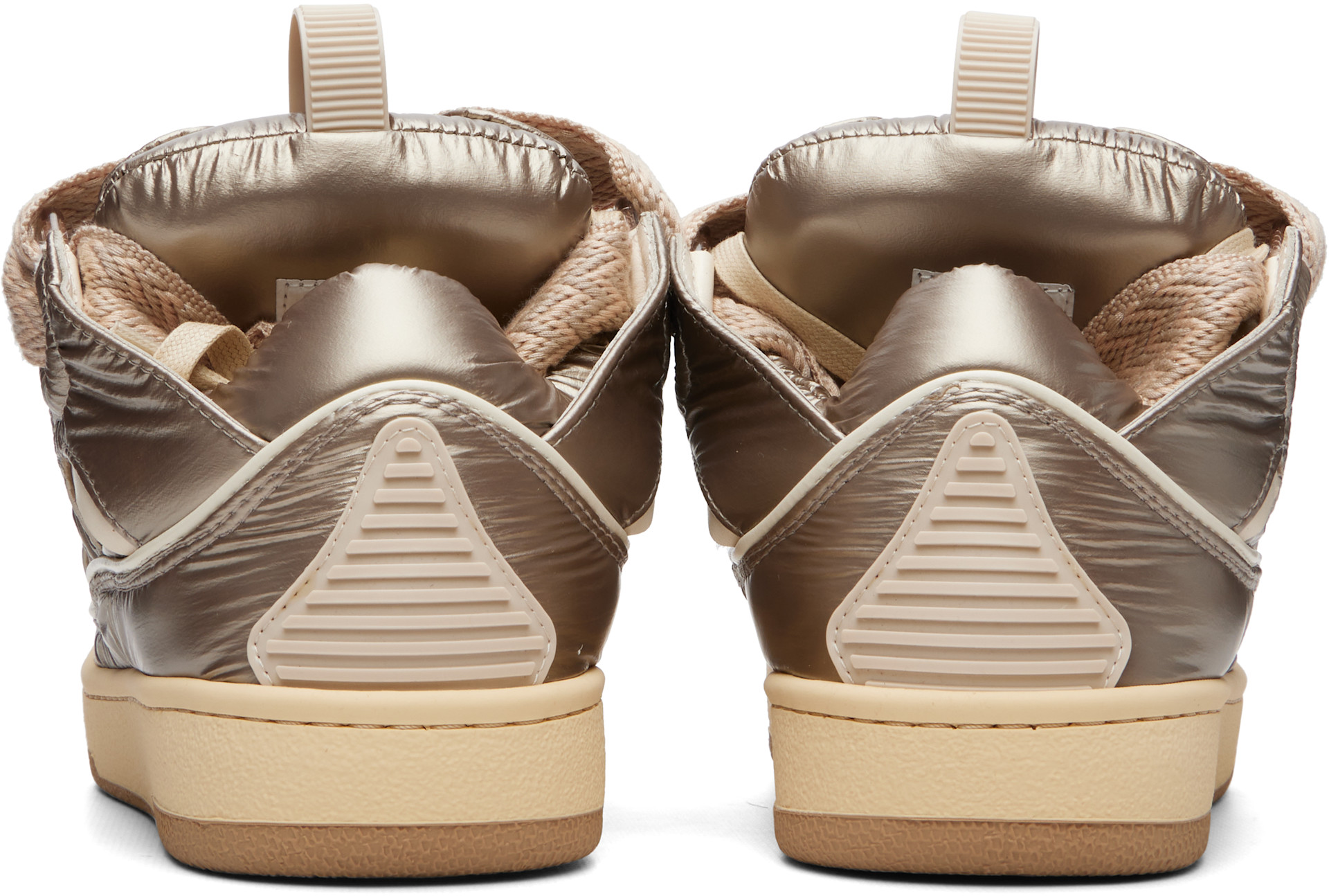 Lanvin - Yellow Curb Sneakers