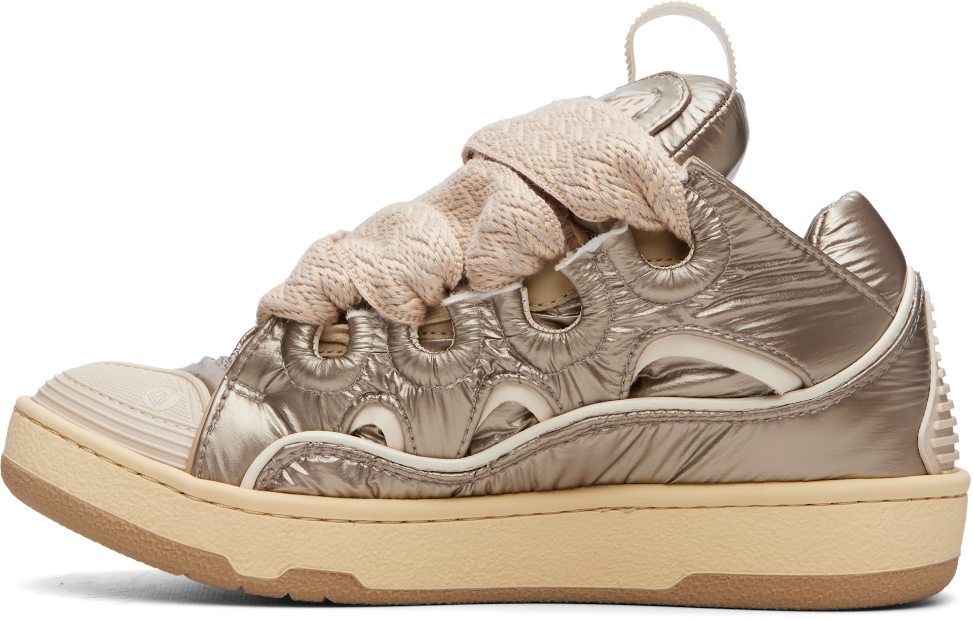Lanvin - Yellow Curb Sneakers