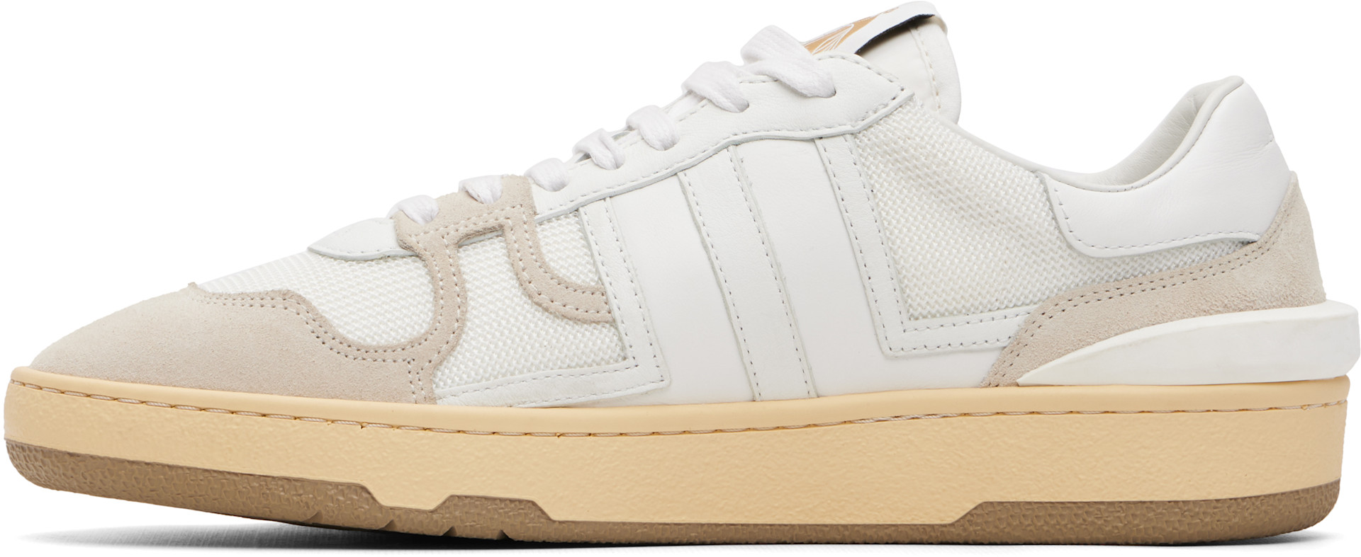 Lanvin - Baskets Clay blanches