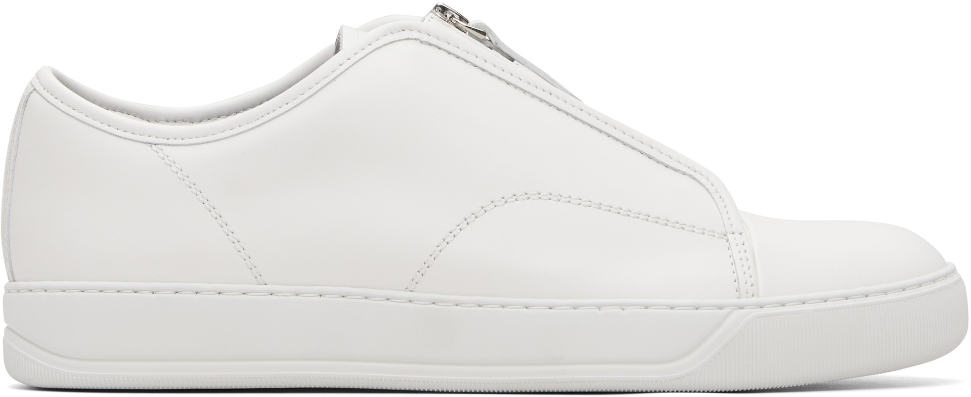 Lanvin - Baskets DBB1 blanches à glissière