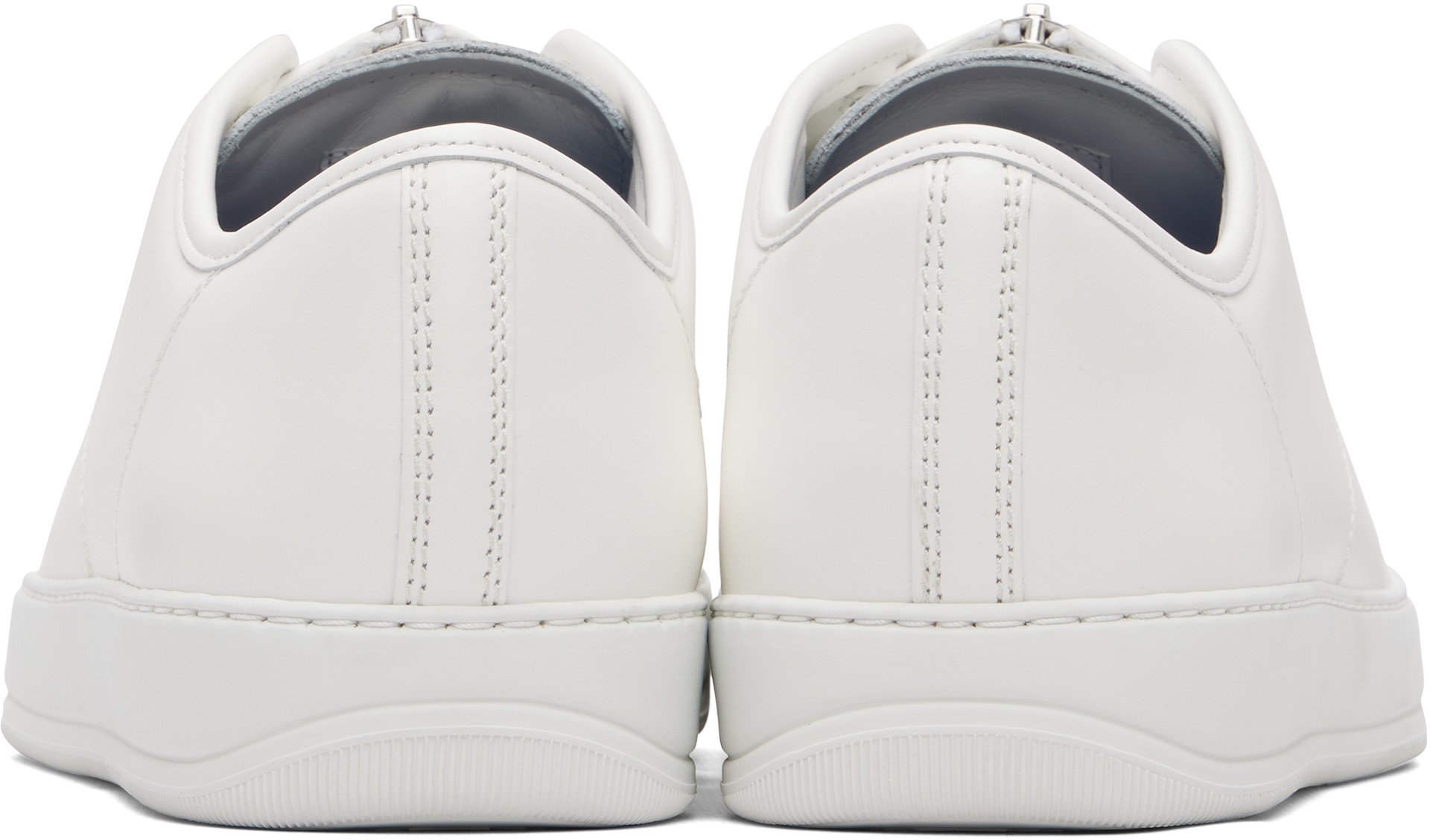 Lanvin - Baskets DBB1 blanches à glissière