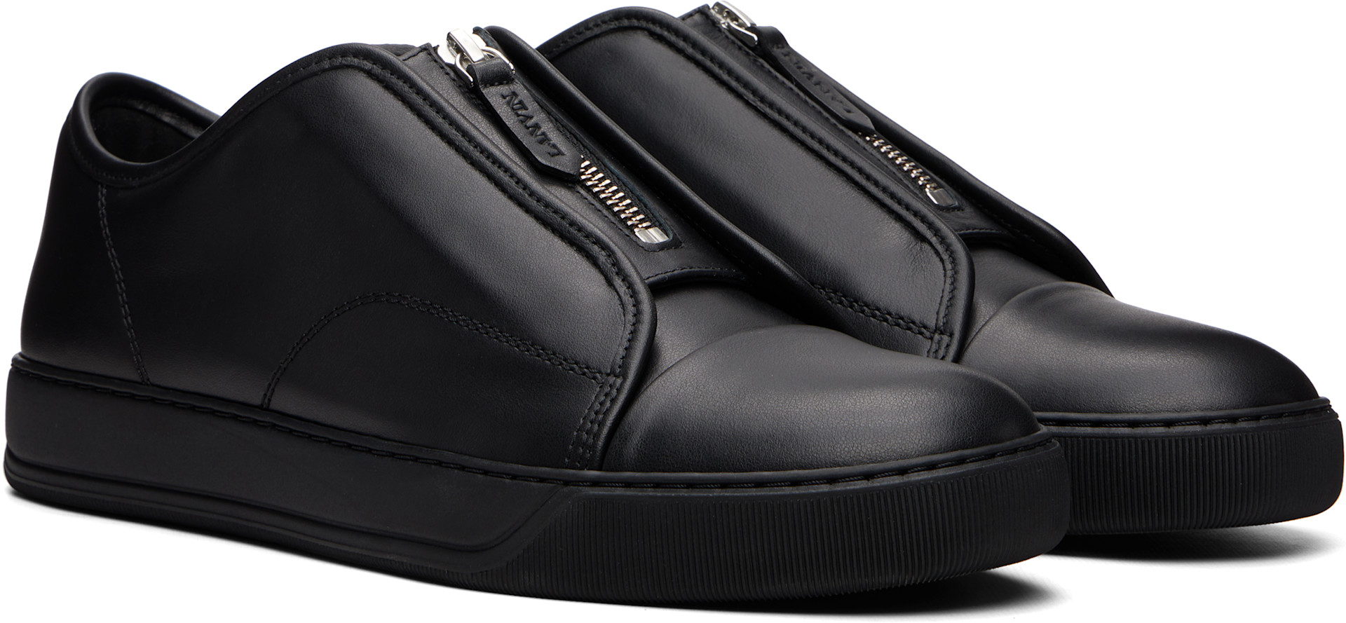 Lanvin - Baskets DBB1 noires à glissière