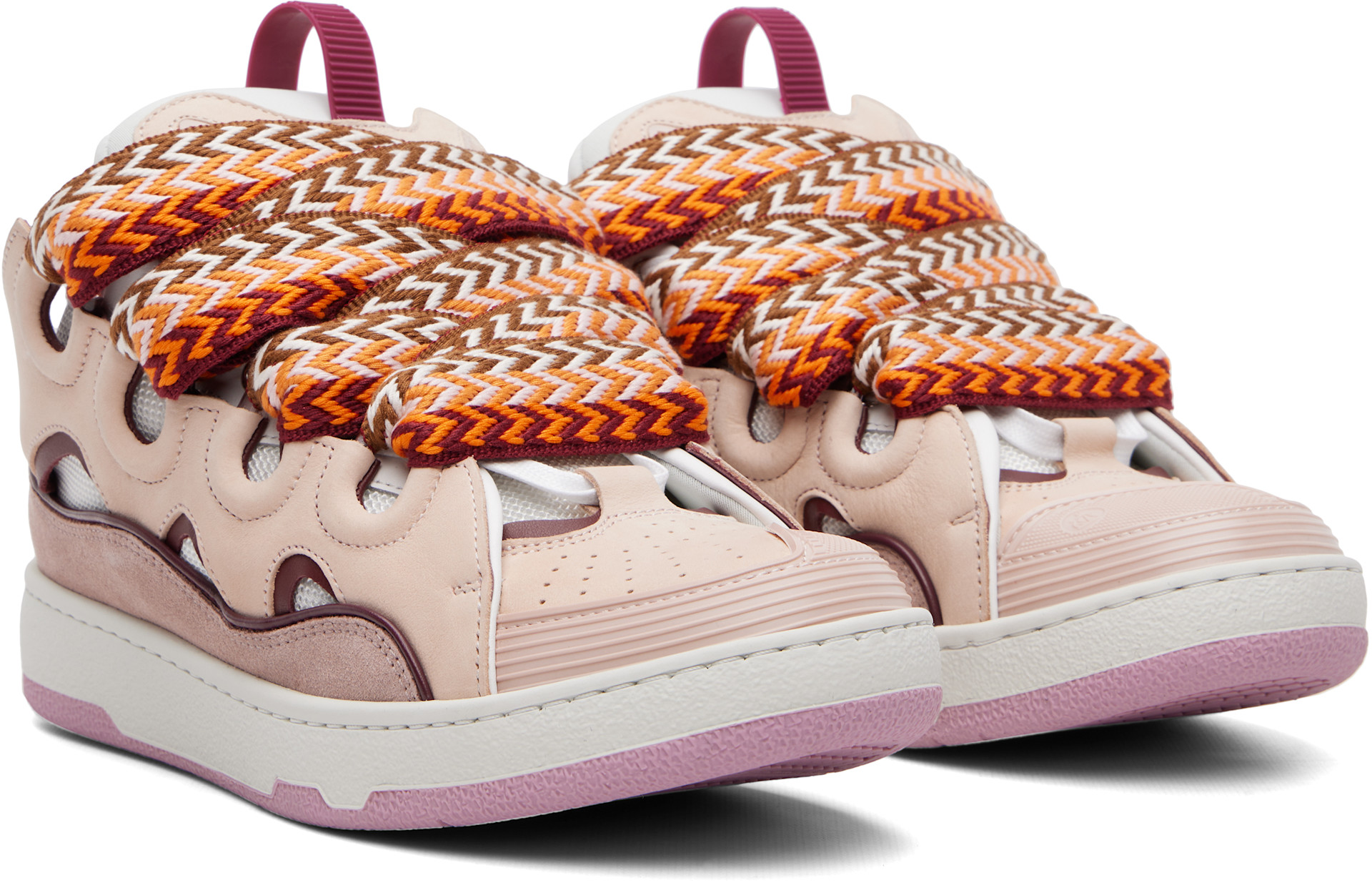 Lanvin - Pink Curb Sneakers