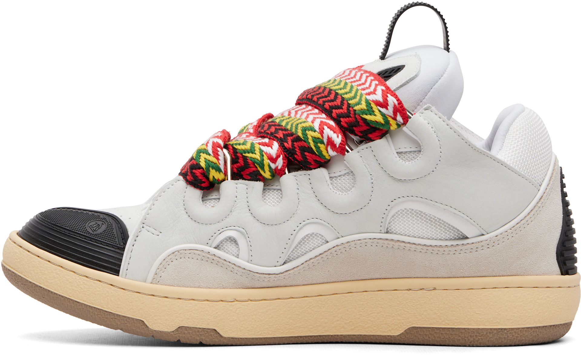 Lanvin - White Curb Sneakers